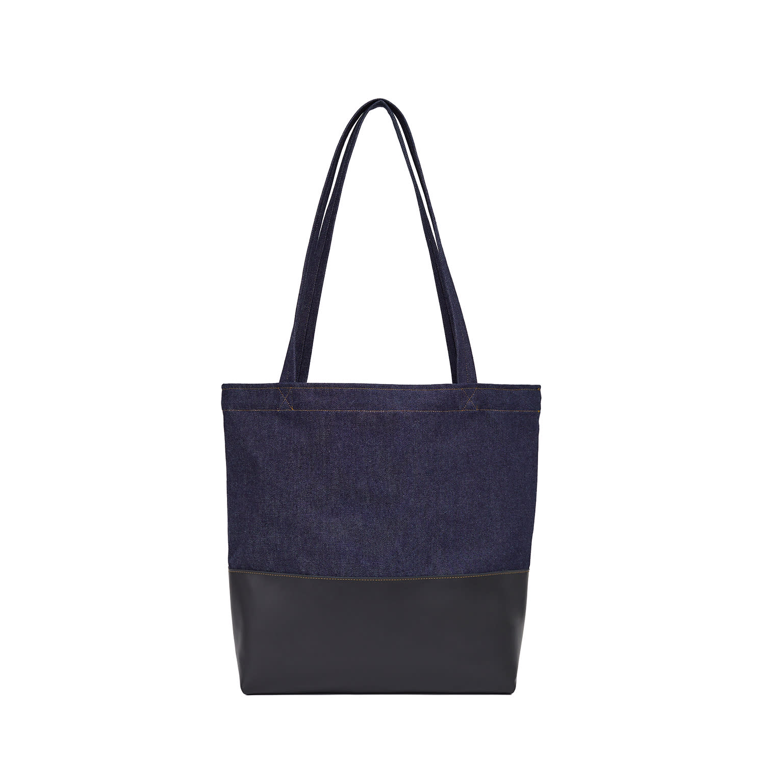 Hegarty Blue / Black Men's Selvedge Denim Tote Bag In Multi