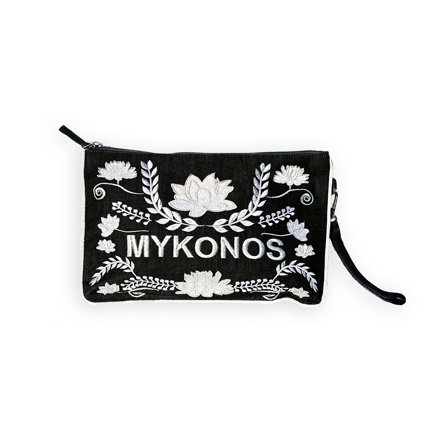 Women’s Blue Floral Jeans Clutch Bag Ada Kamara