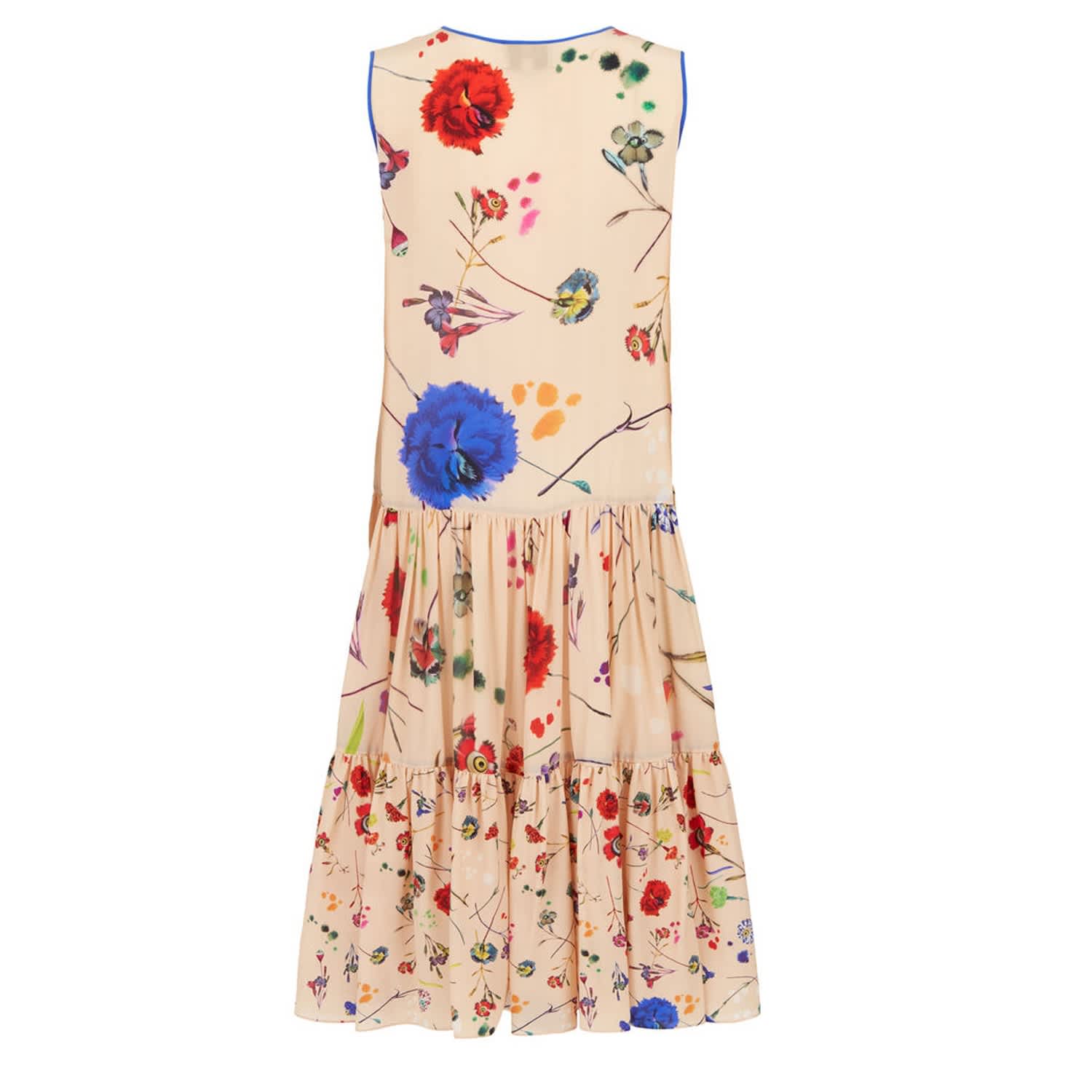 Toulouse Dress Floral Explosion Print (S) | Klements | Wolf & Badger