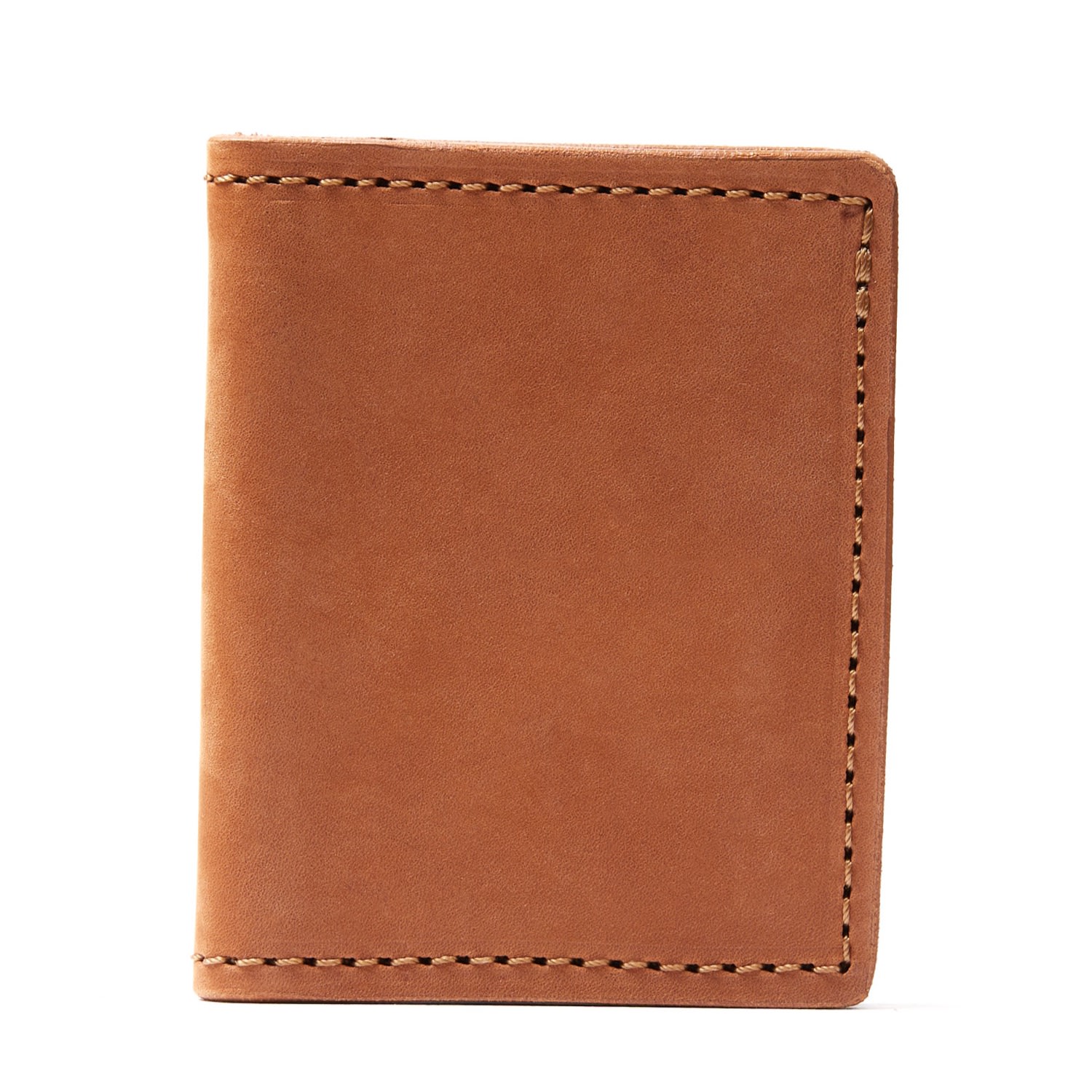 The Dust Company Men's Leather Cardholders In Heritage Brown New York Style