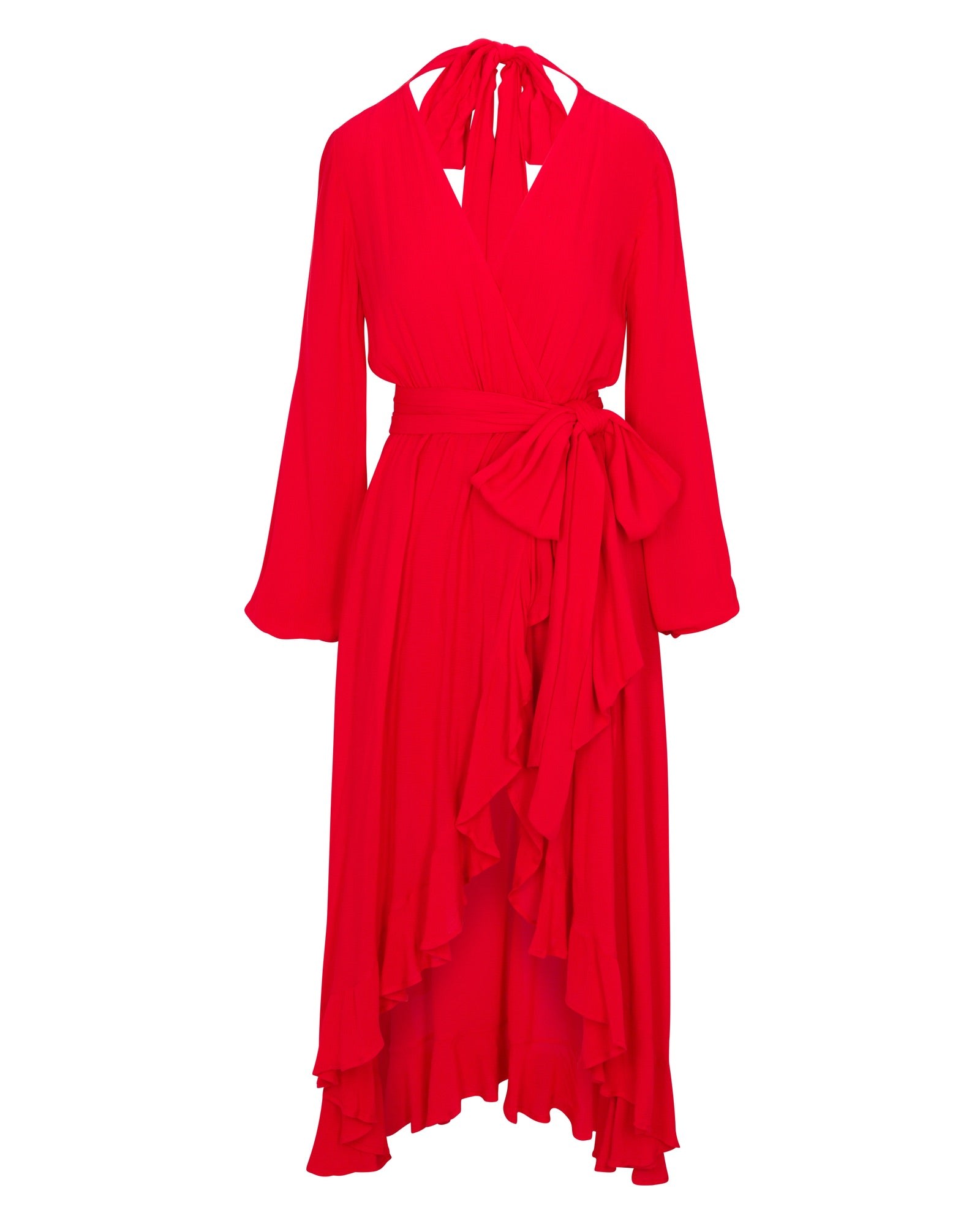 Women’s Red Meadow Maxi Dress - Cherry Small Meghan Fabulous