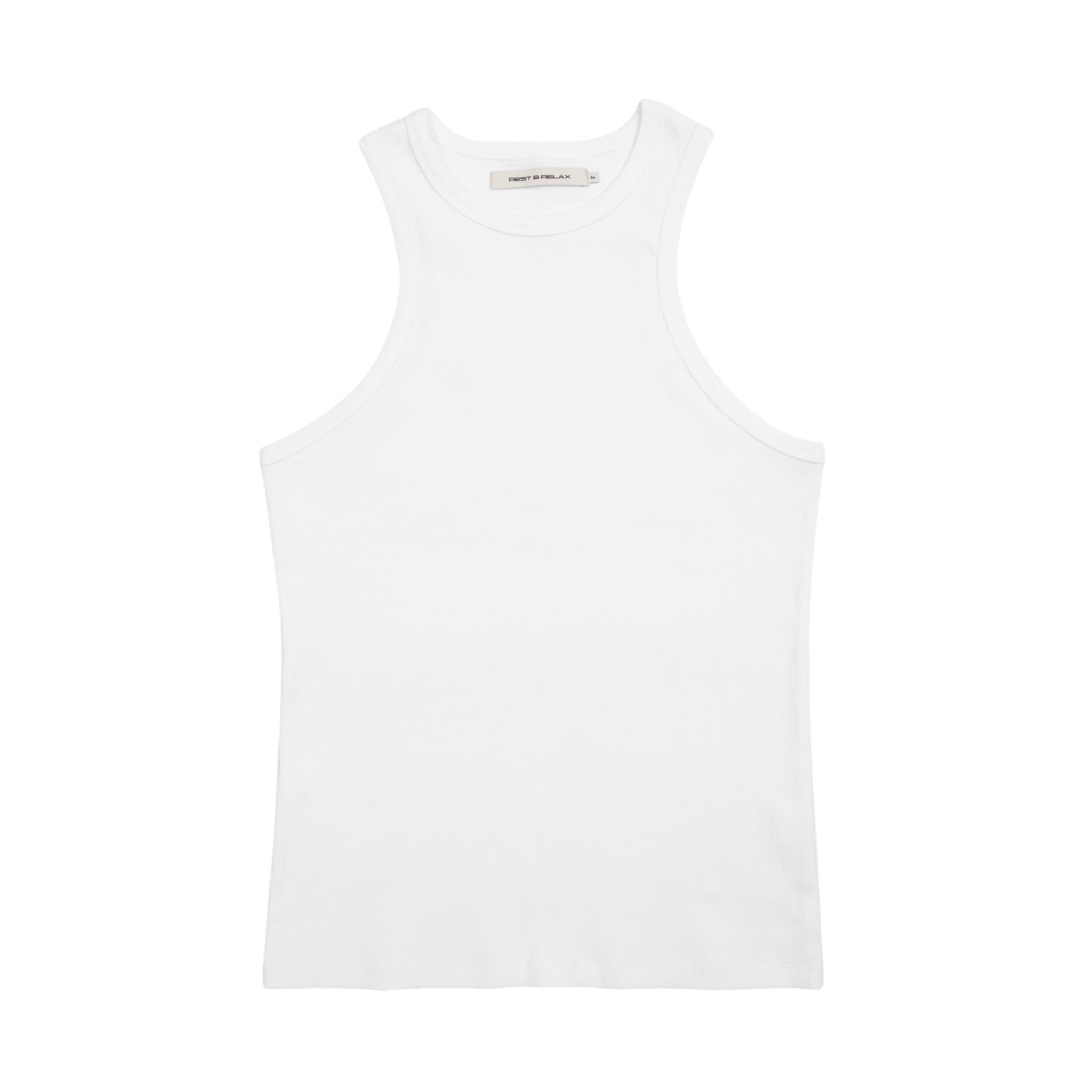 Women’s Organic Cotton Tank - White Extra Small Rest & Relax