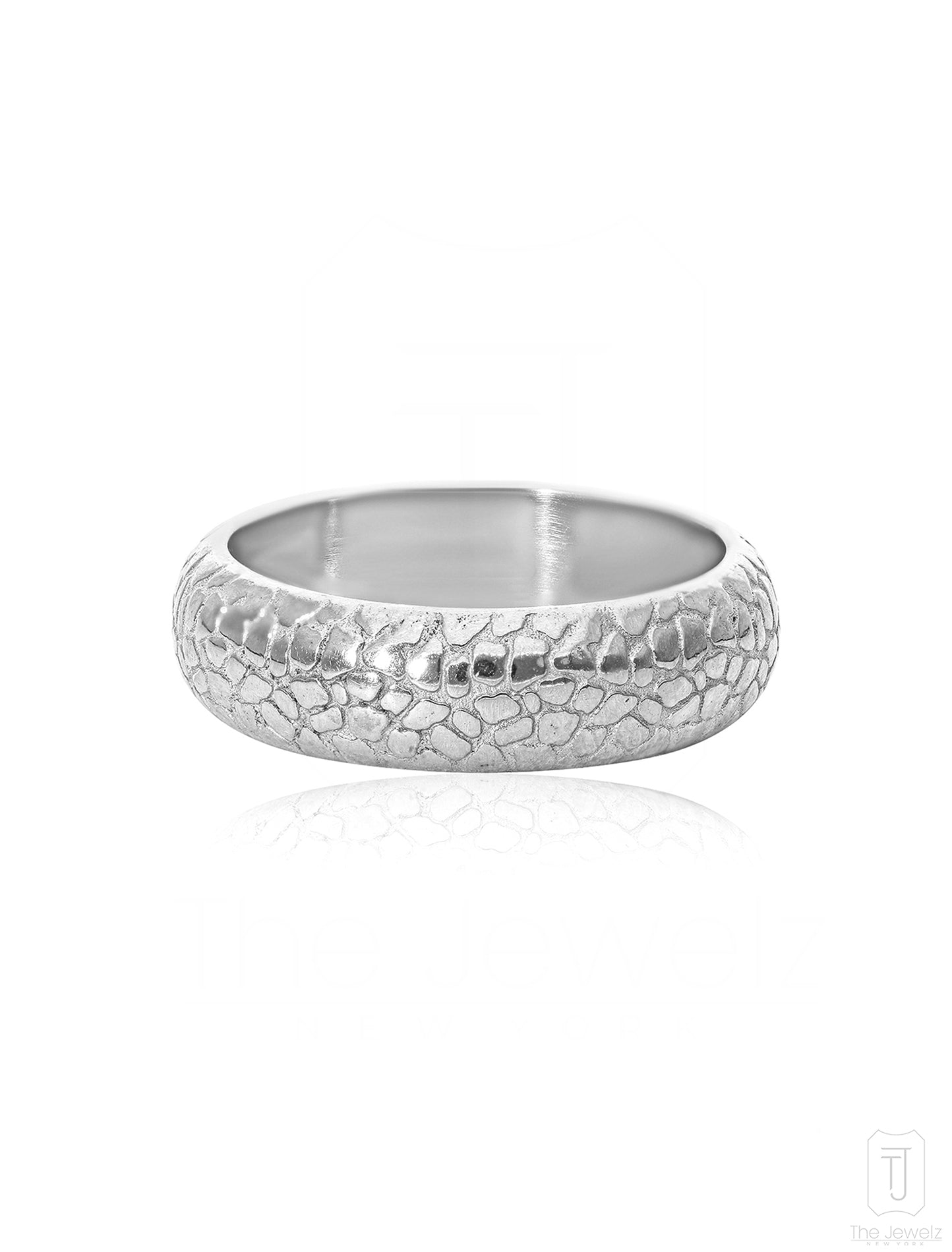 Men’s White Animus Cxii:vi Band The Jewelz