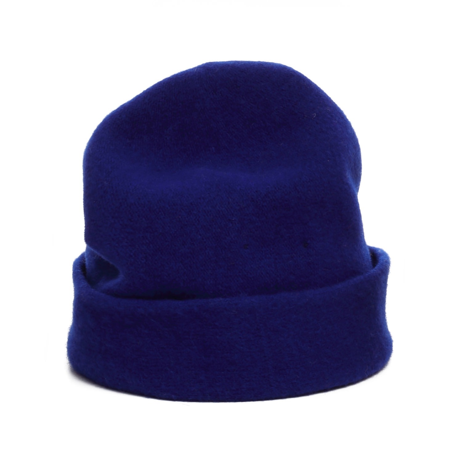 Men’s Blue Wool Beanie Hat Justine Hats