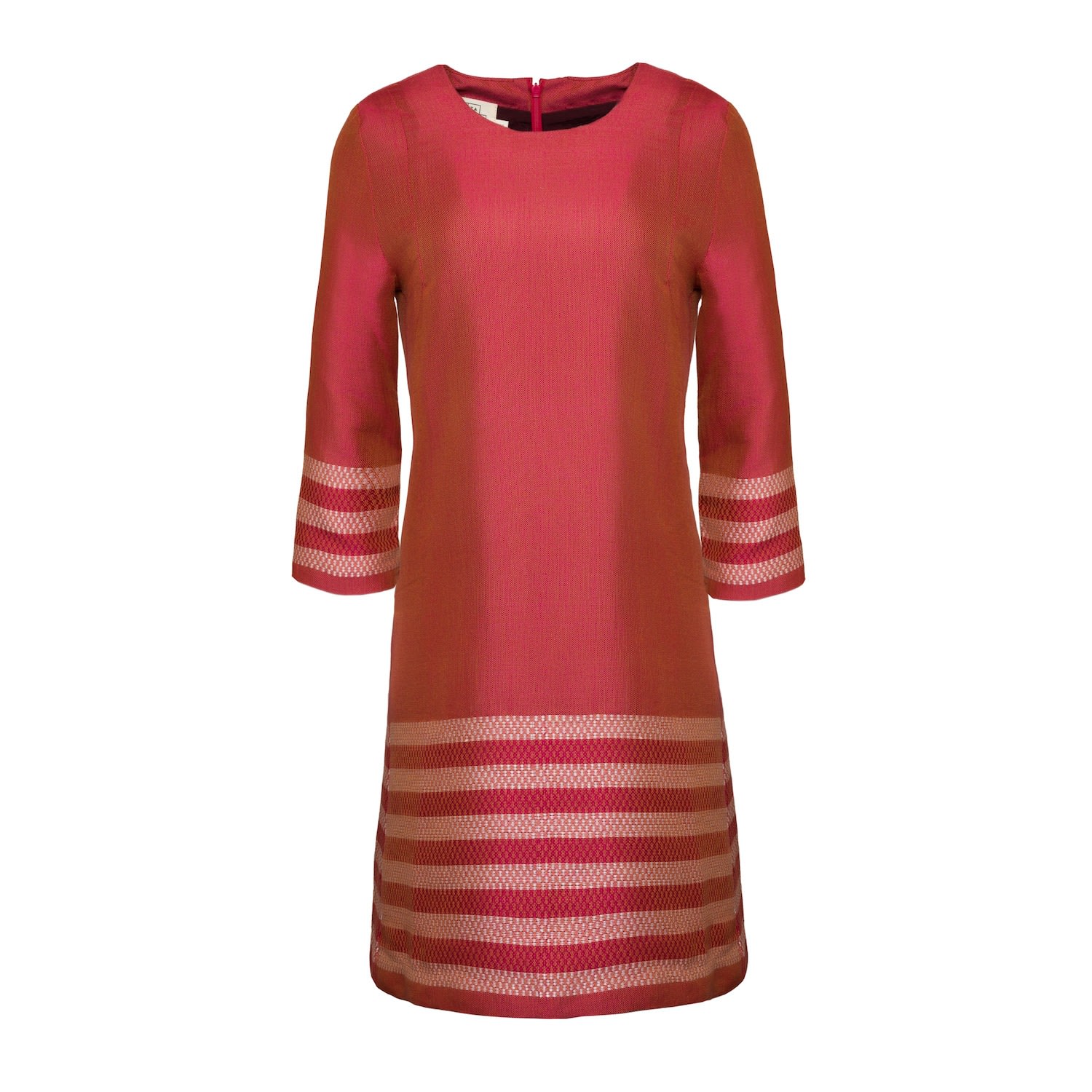 Women’s Rose Gold Ella Shift Dress Pink Large Tarunah