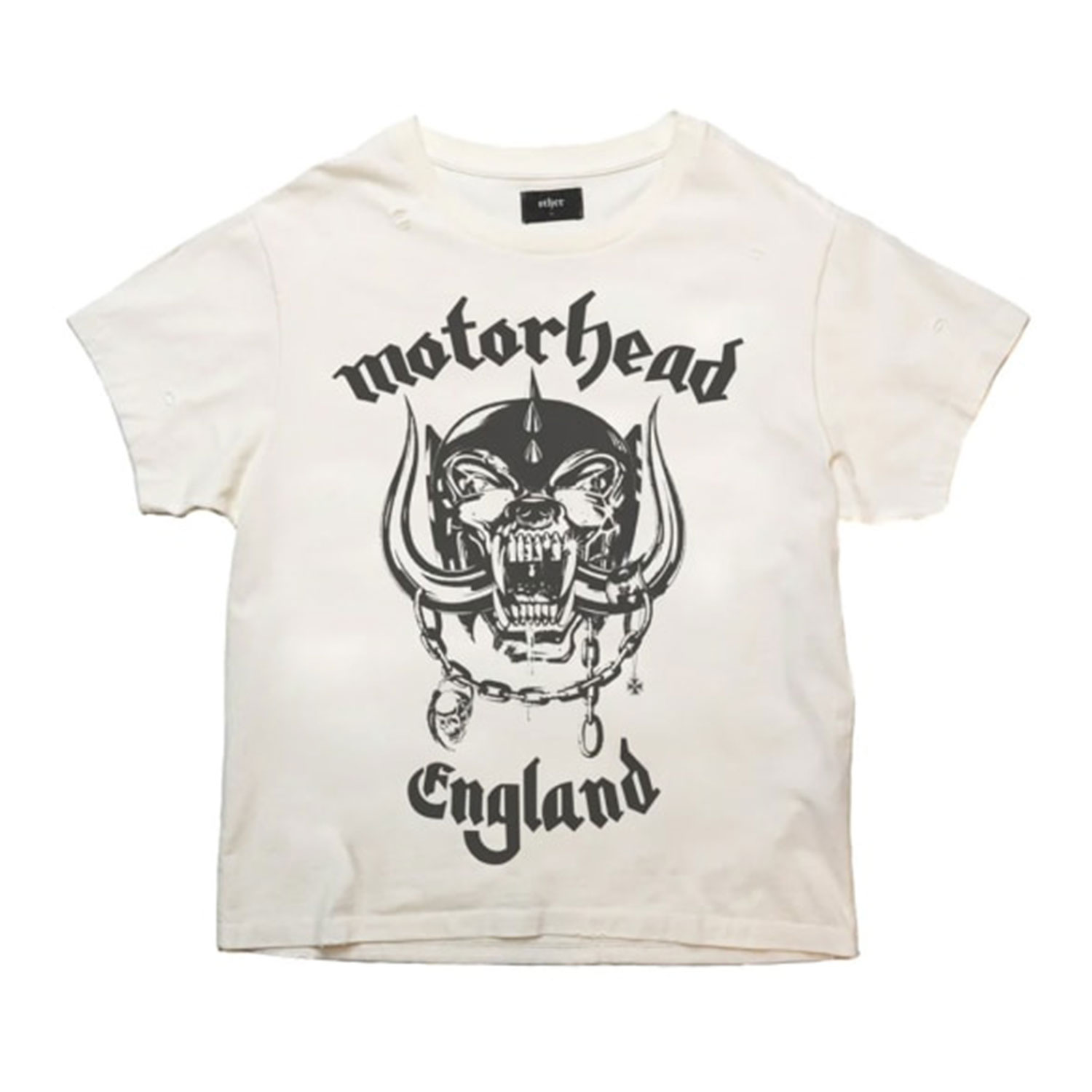 Women’s Motorhead - England - Vintage Band T-Shirt - White Blonde Large OTHER UK