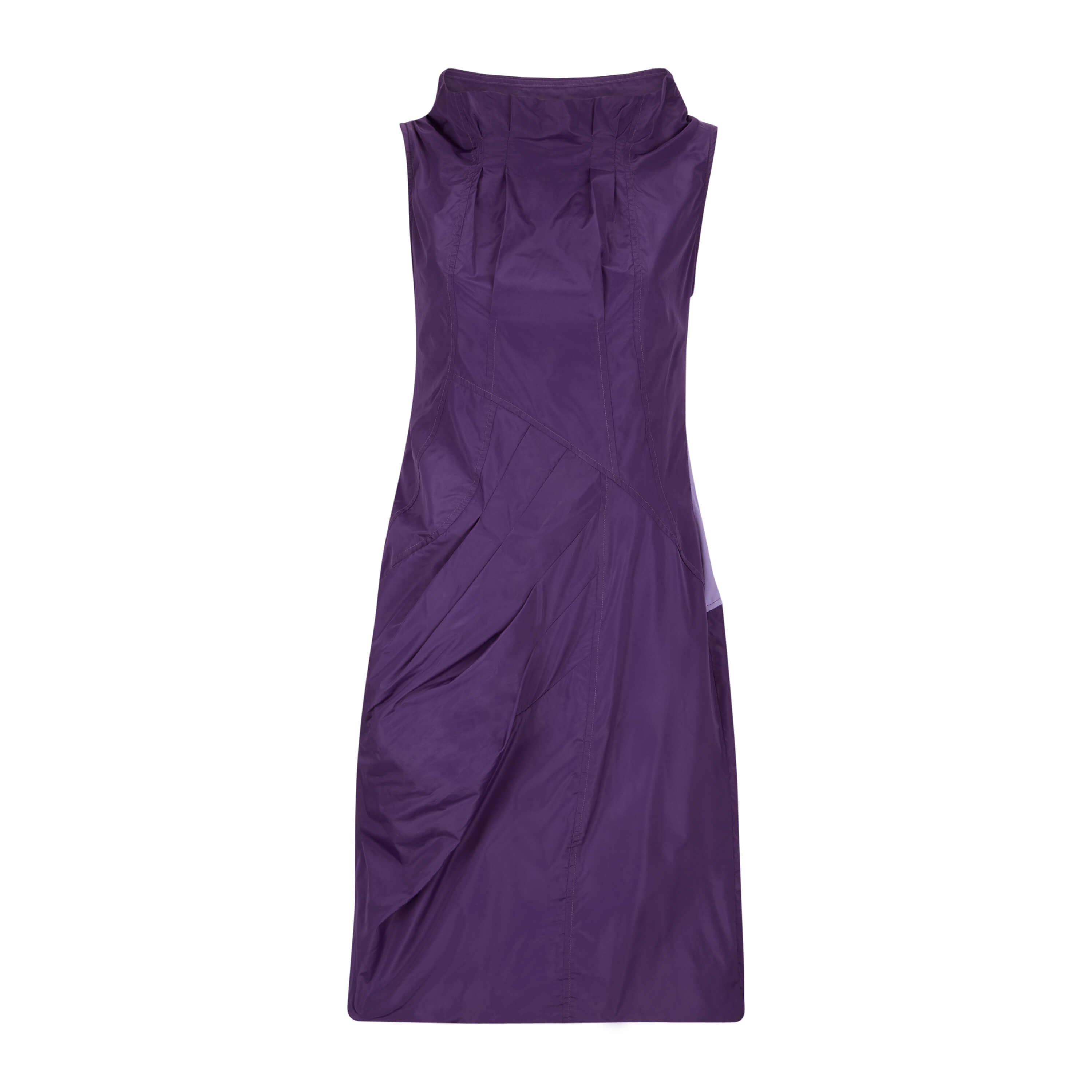 Women’s Pink / Purple Sleeveless Taffeta Dress - Pink & Purple Extra Small James Lakeland