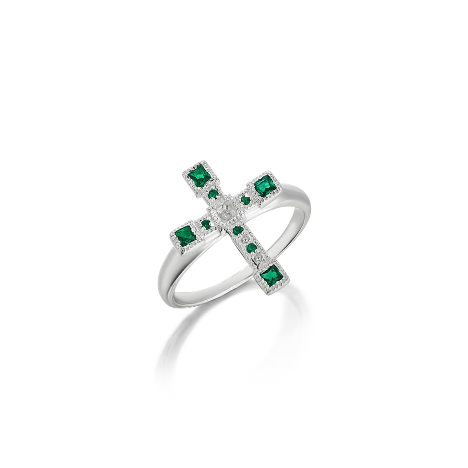 Tiron Women's The Holy Silva Silver Ring