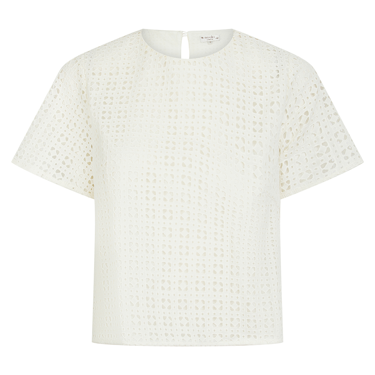 Nooki Design Women's Mayhew Top - White In White