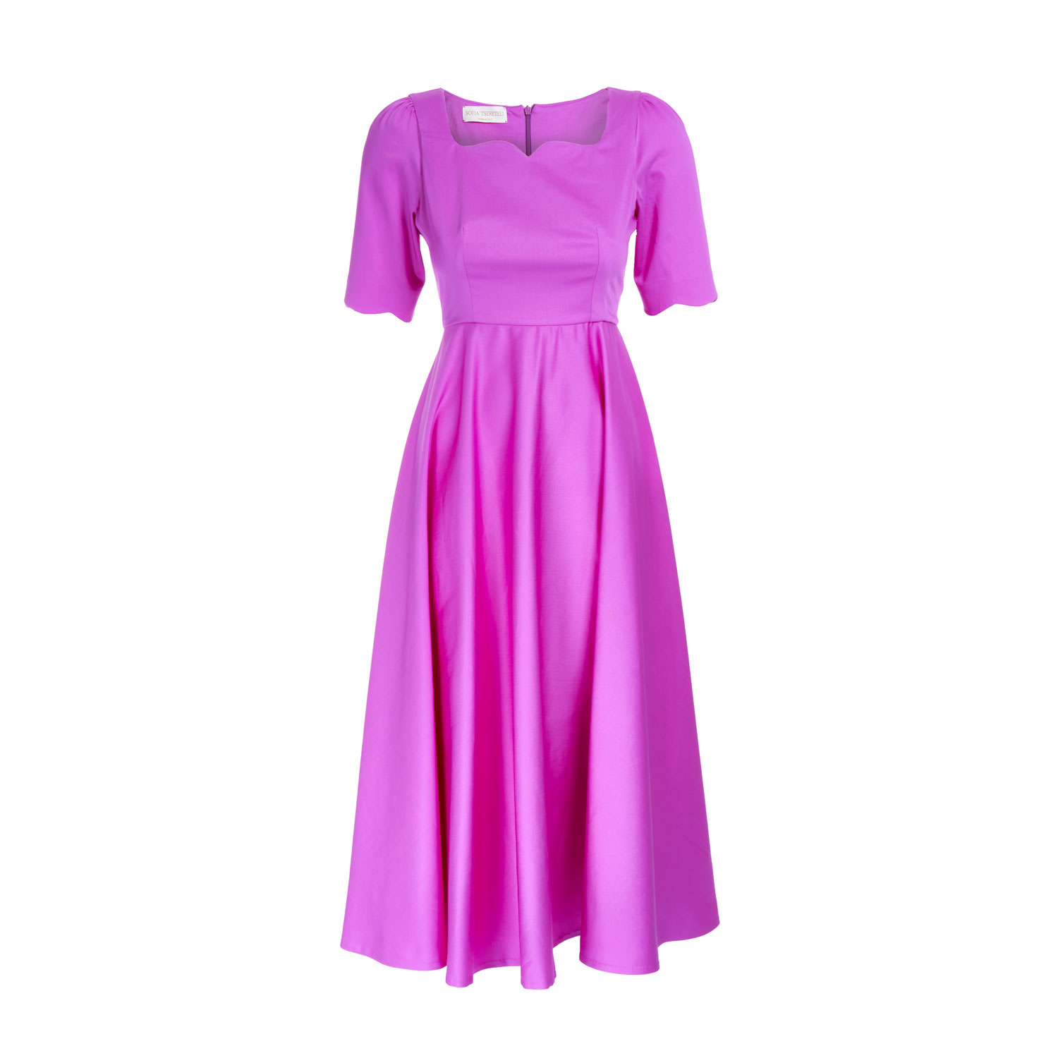 Women’s Pink / Purple Art Deco Gown Medium Sofia Tsereteli