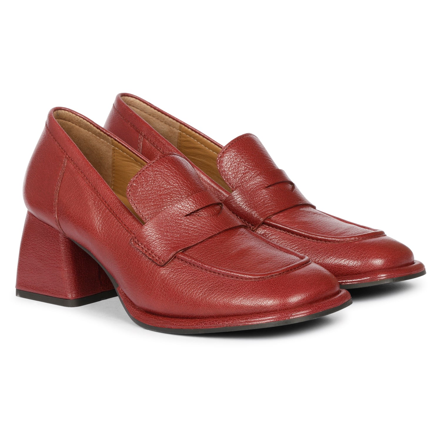 Saint G Viviana Loafer Pump In Red