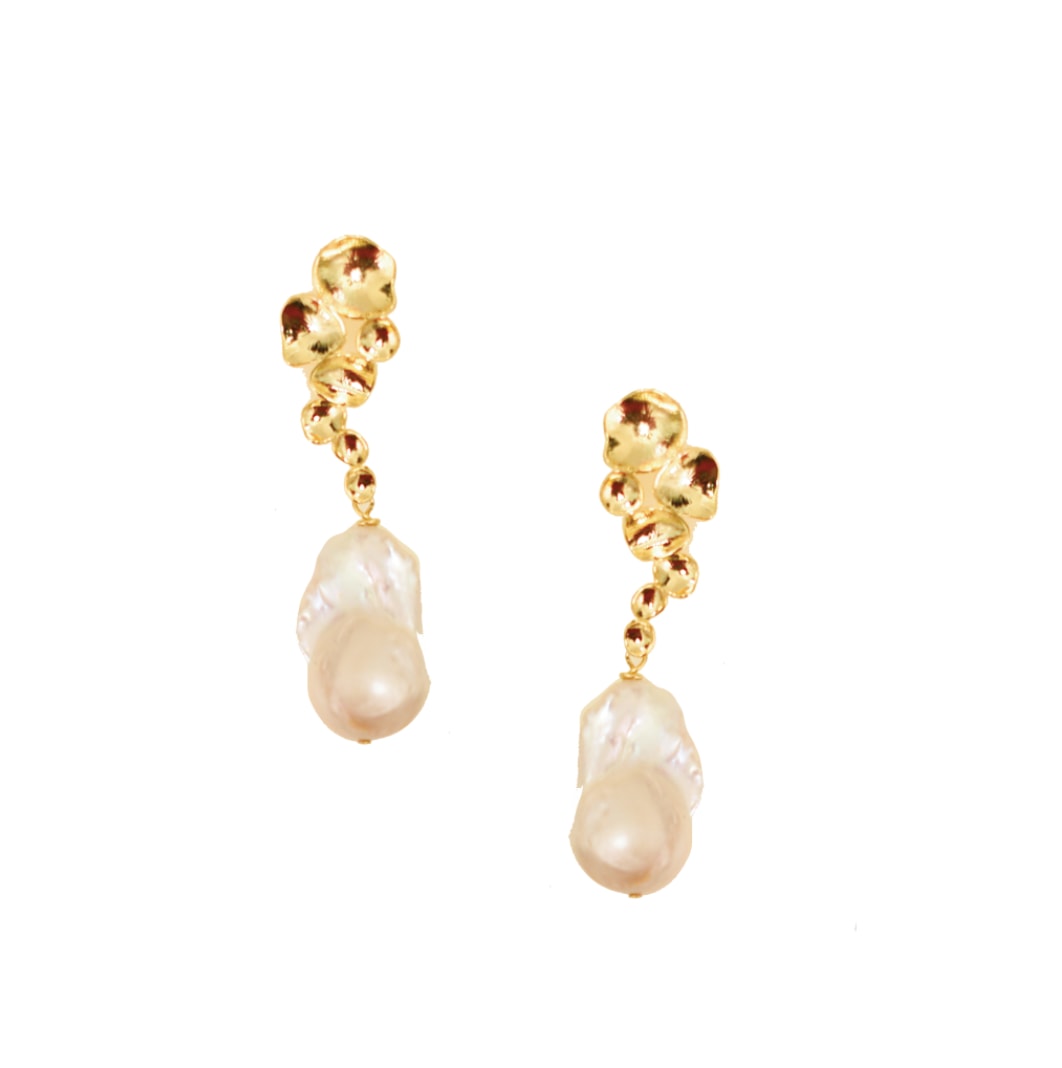 Women’s Artsy Pearl Drops - White Pearl Adriana Pappas Designs