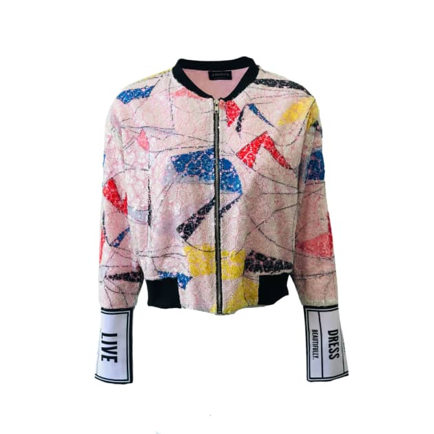 ladies designer bomber jacket