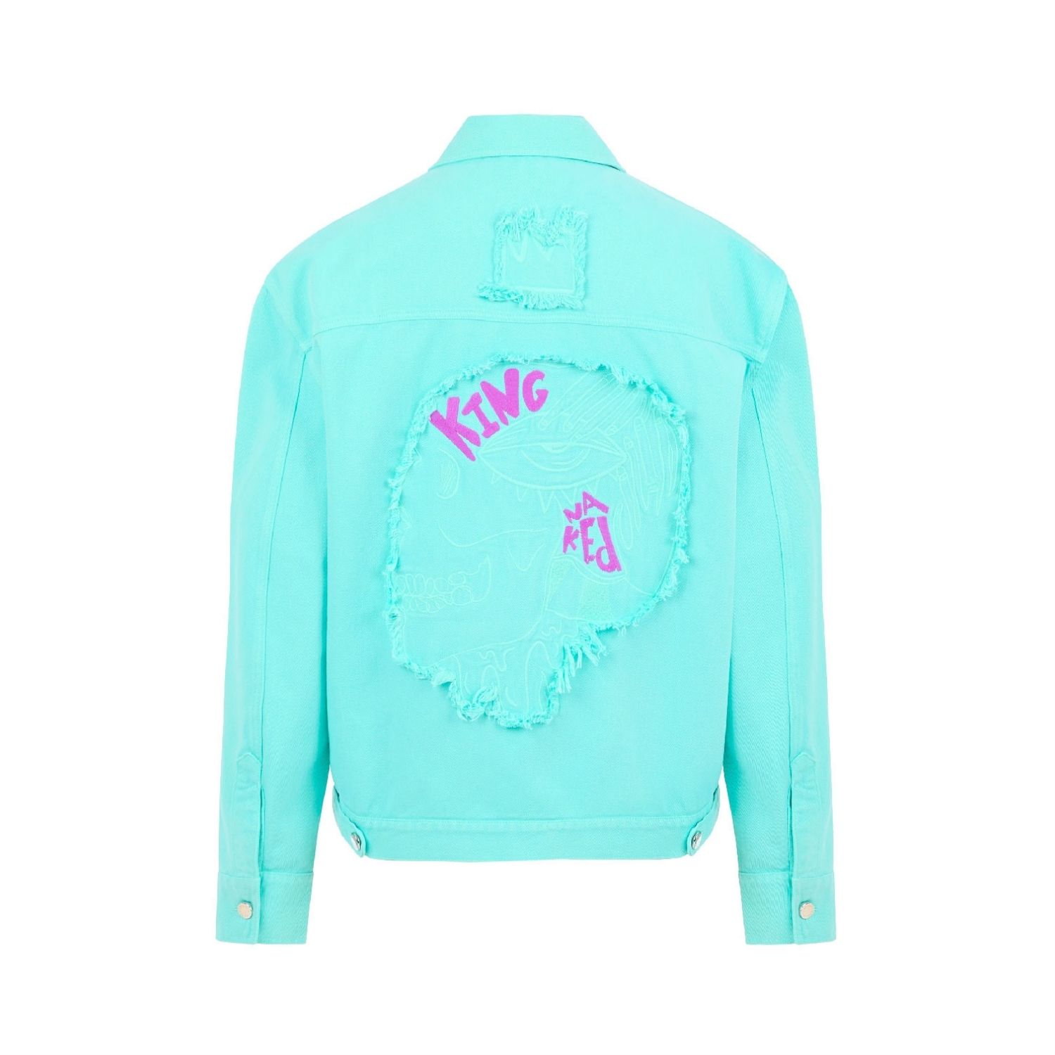 Women's Blue Keep Me Alive Unisex Jacket | One Size | King Naked