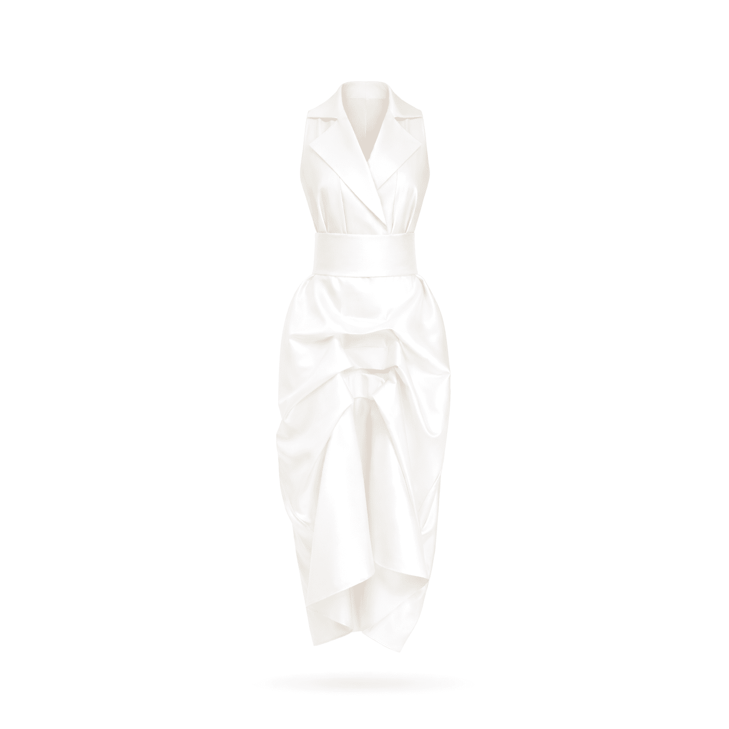 plus size white prom dresses ZAPAKA Women Blue Flower Dress with Slit Corset Long Spaghetti Straps Ruched Wedding Party Dress, White Blue Flower / US14 DP0116202307113187M?width=550&height=550&impolicy=product_detail inspired appliqués create soft ginny Size:US18+