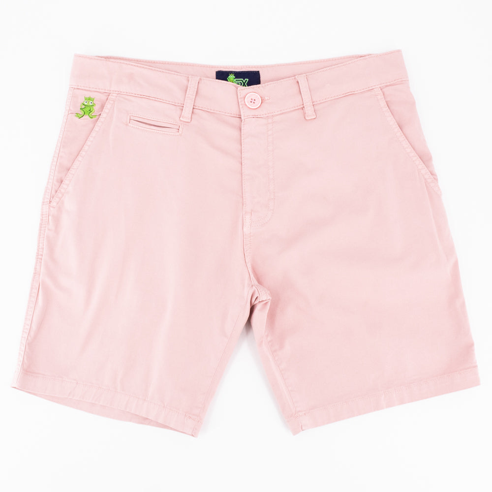 Eight X Men's Pink / Purple Pink Frog Chino Shorts In Pink/purple