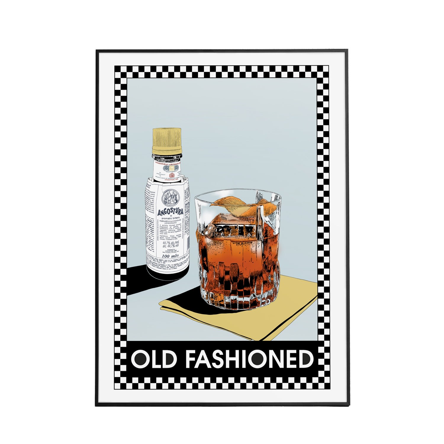 Old Fashioned - Art Print L Abi Overland Jersey