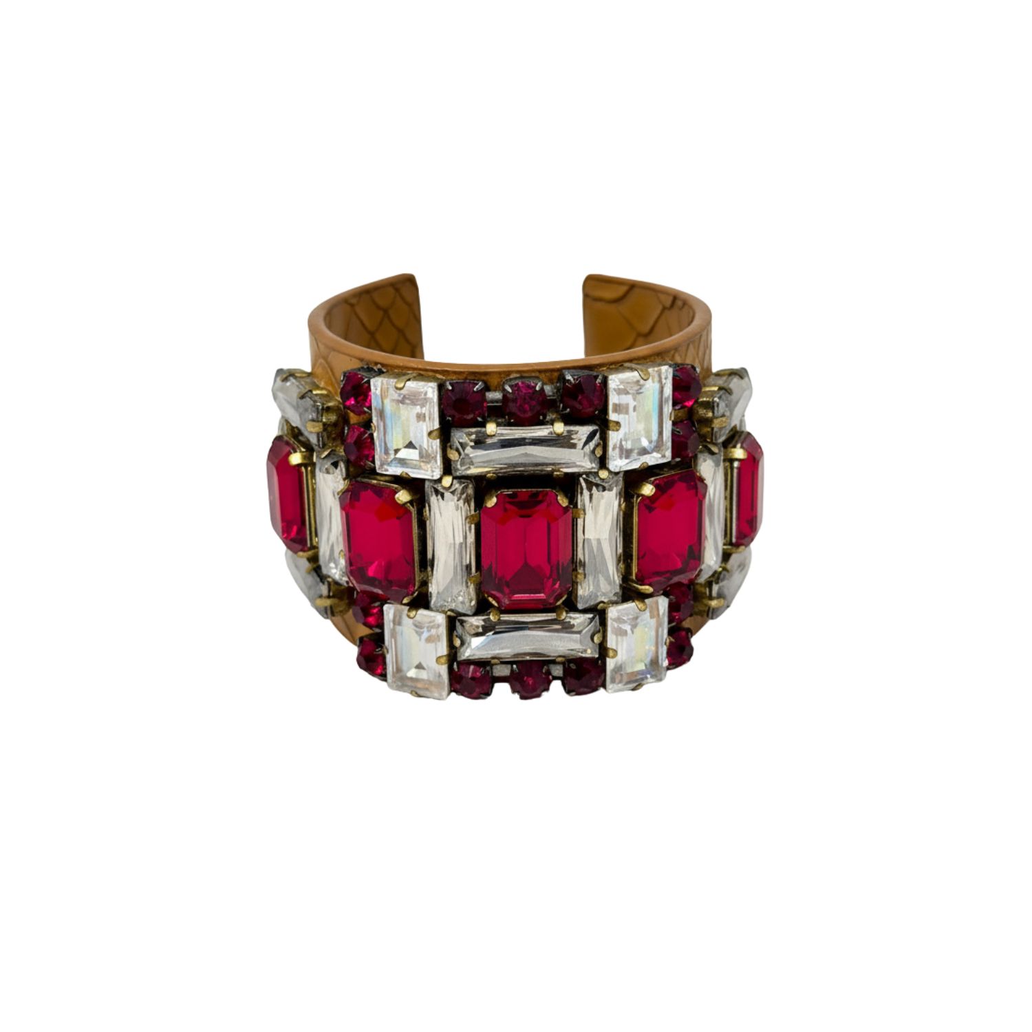 Iskra Women's Red / Brown Ruby Bracelet In Multi