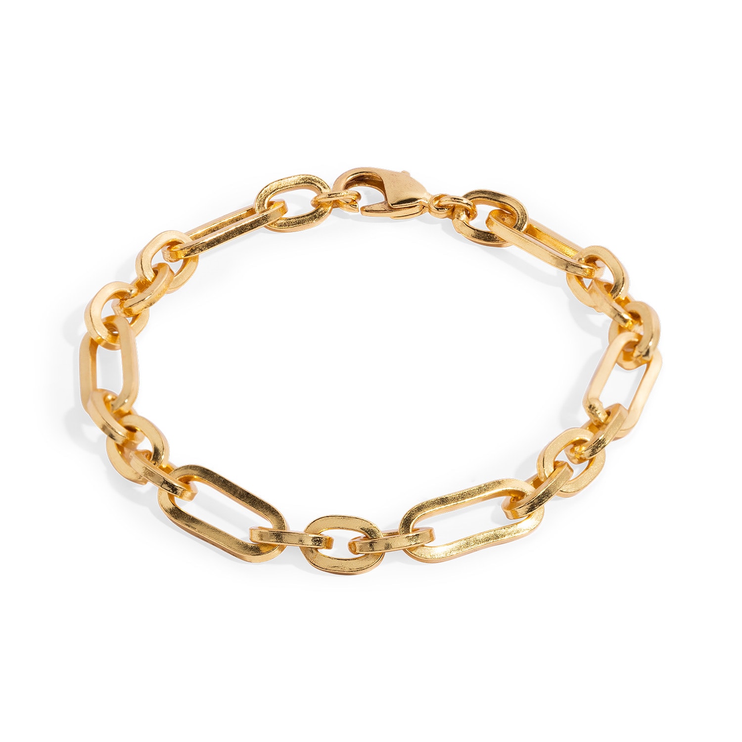 Molly Olivia Women's Gold Chunky Bracelet