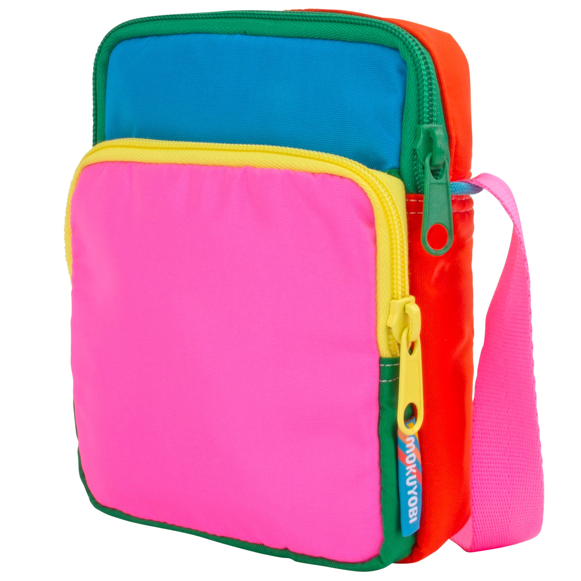 Mokuyobi Women's Pink / Purple / Red Bubble Gummy Sidekick Sling In Green/pink/purple