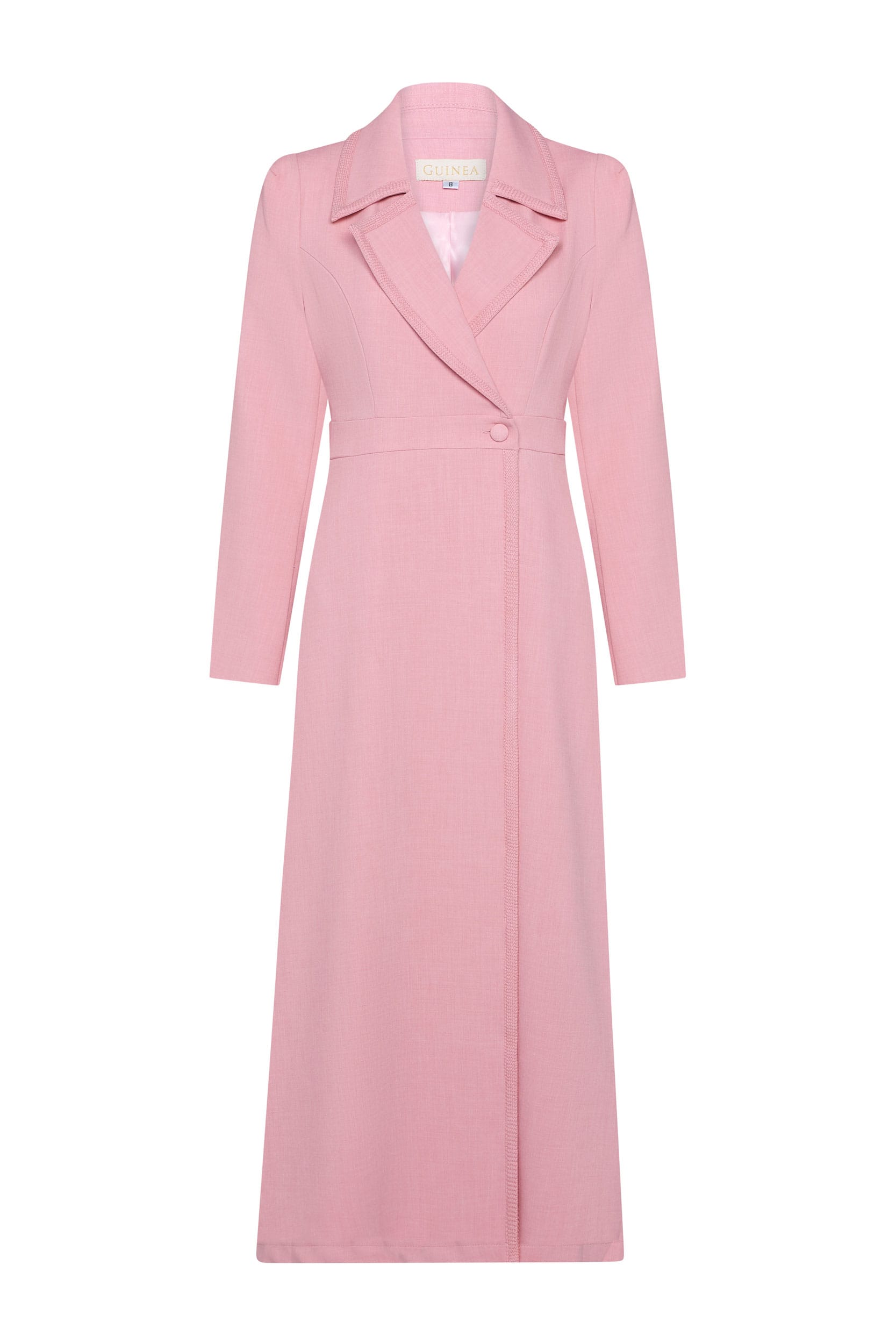 Guinea Women's Pink / Purple Pale Pink Dress Coat