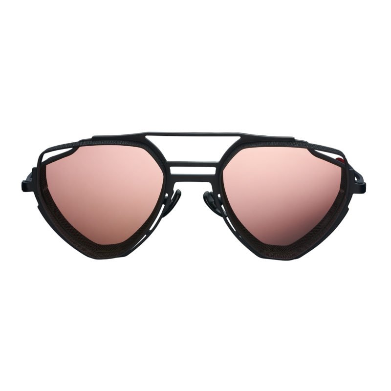 Women’s The Enzo - Unisex - Rose Gold Mirror Lenses Vysen Eyewear