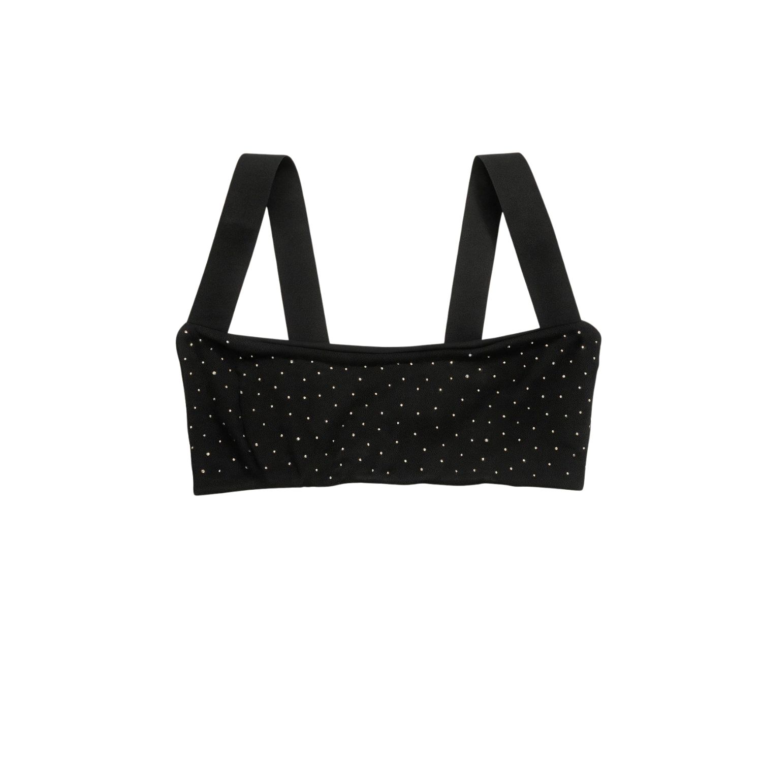 Women's Black Spark Bralette | Small | Yorstruly