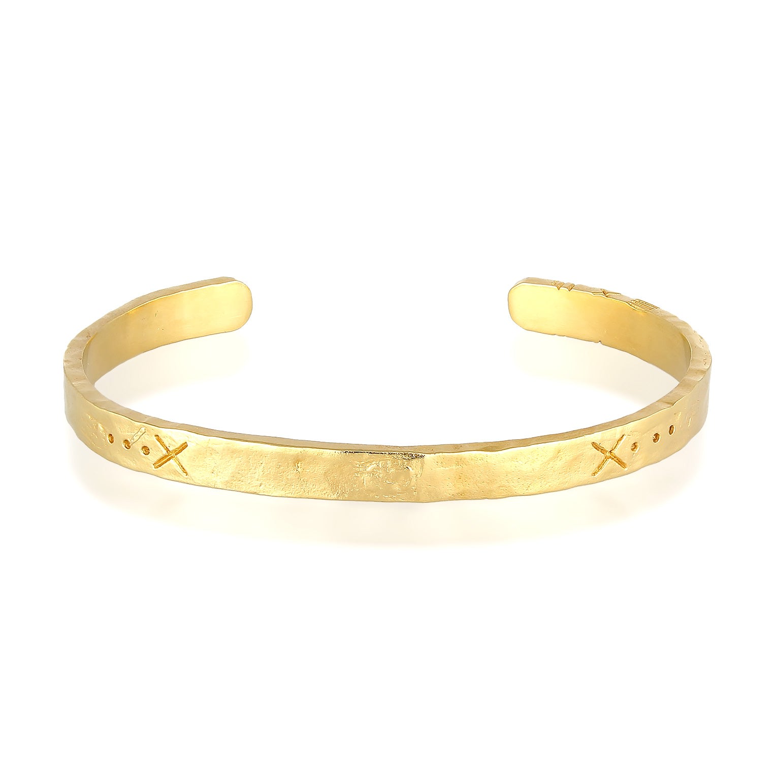 Men’s Gold The Salvation Bangle Haze & Glory