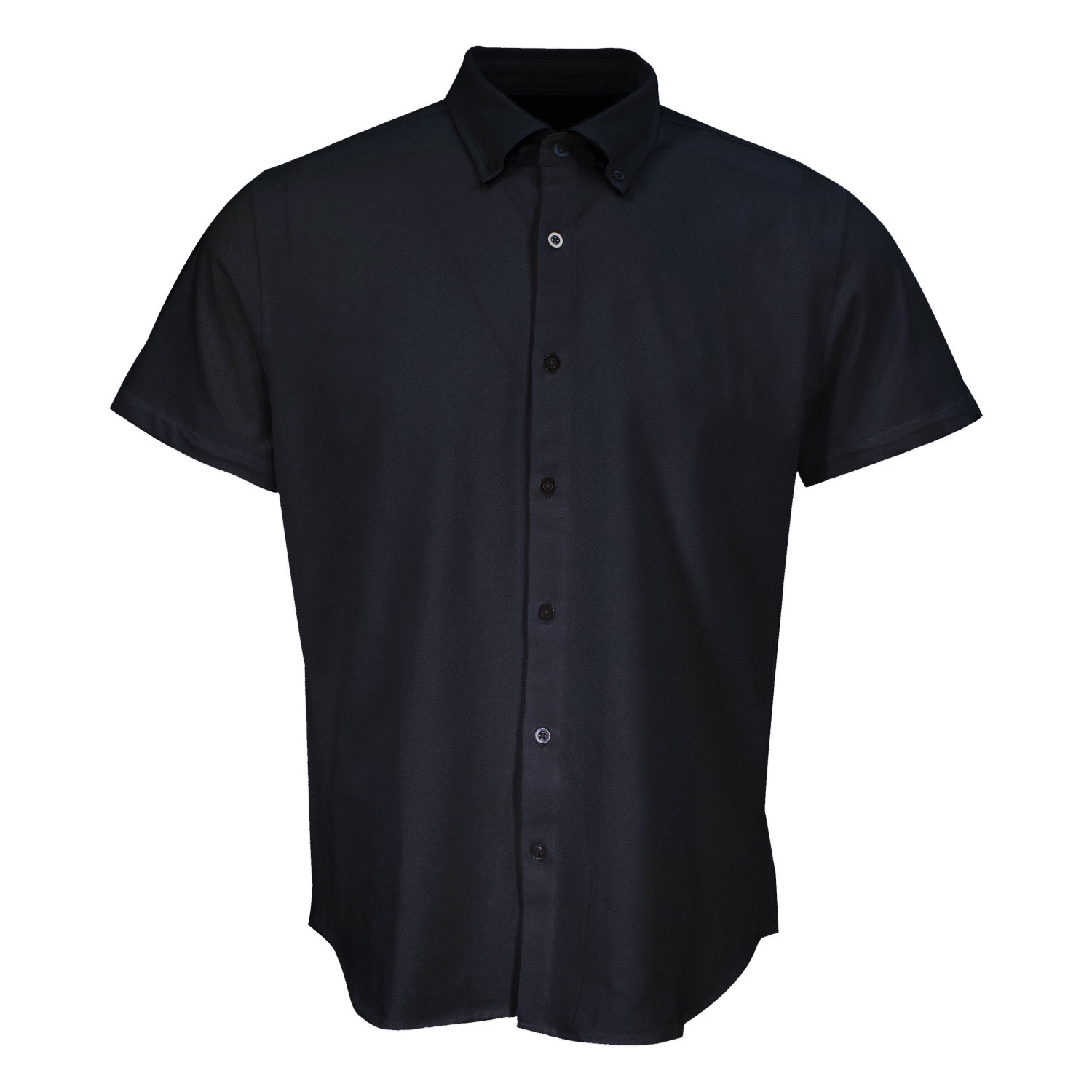 Lords Of Harlech Men's Todd Knit Shirt - Black In Black