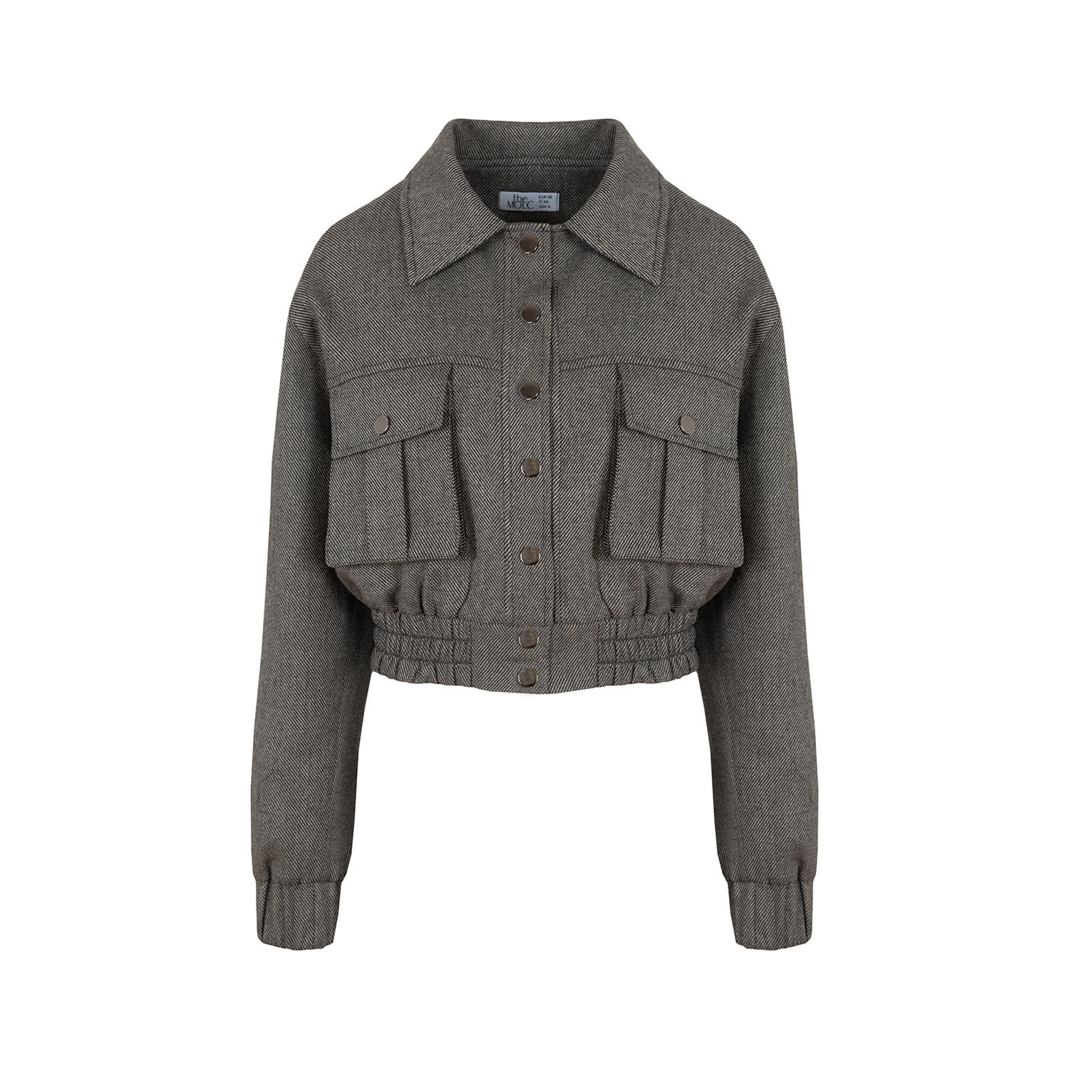 The Molc Women's Brown Lily Jacket In Gray