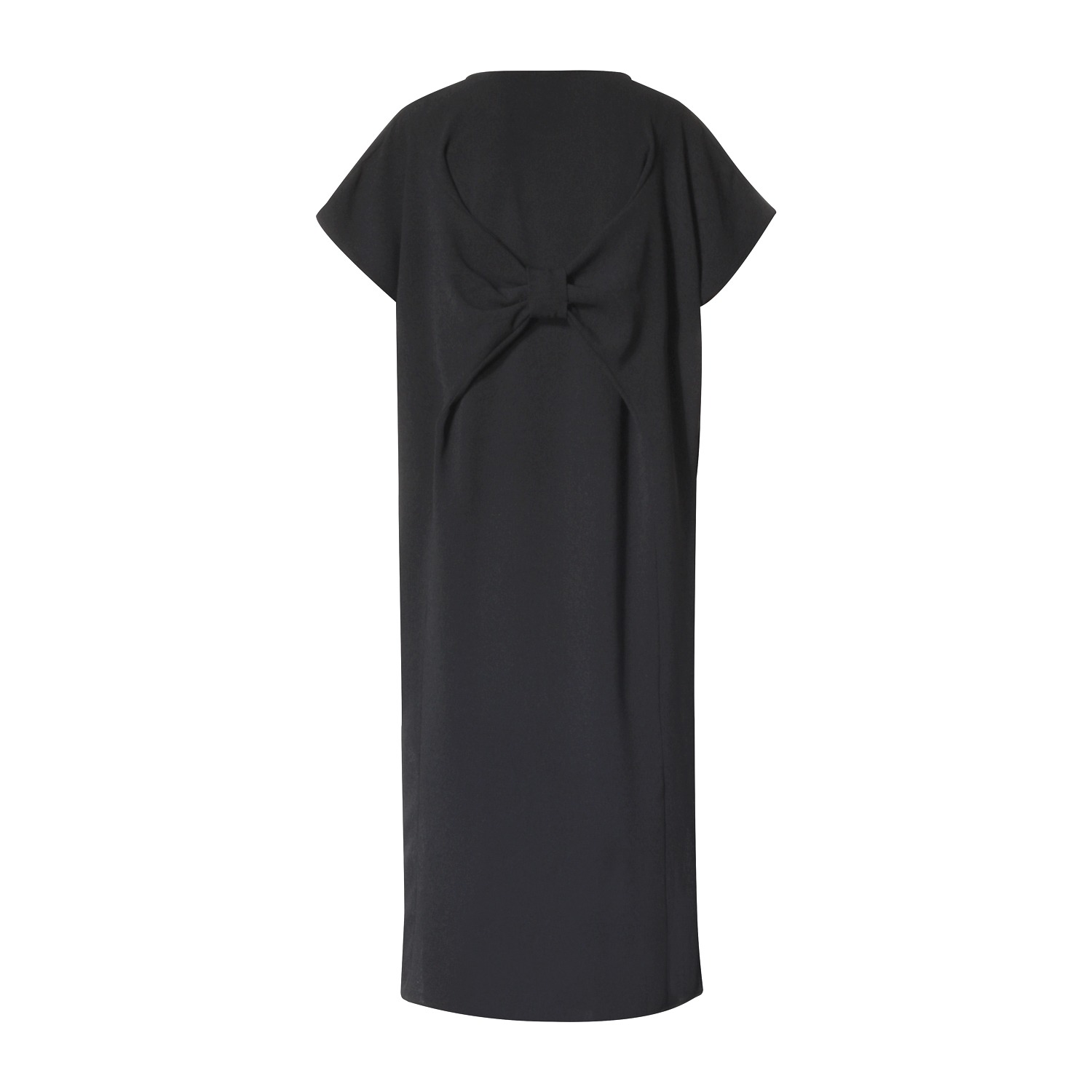 Toni Black Bow Dress Meem Label Wolf & Badger
