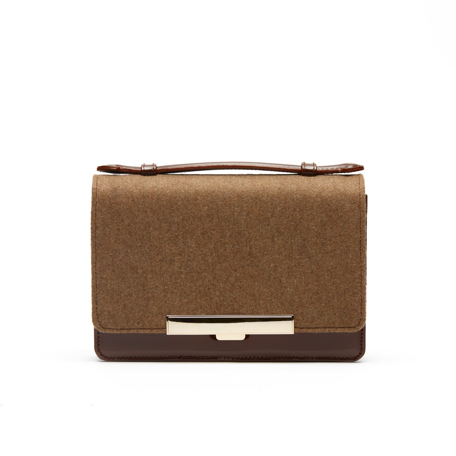 Women’s Dr. Clutch - Compact Purse- Brown Color Danni Ro