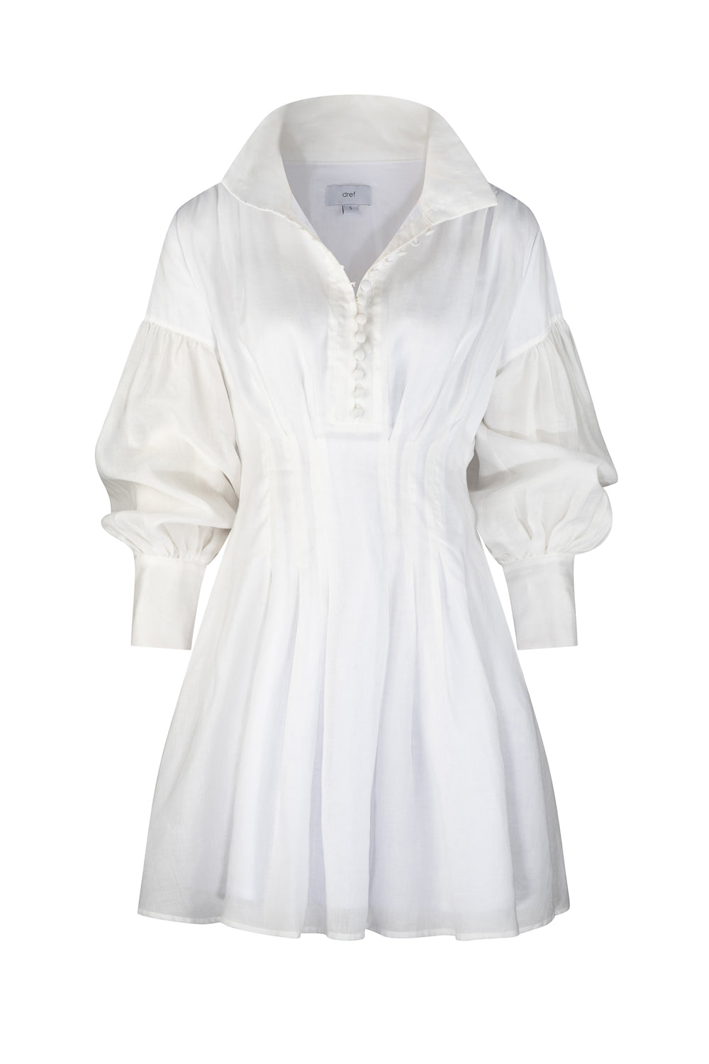 Women’s Monaco Mini Dress - White Extra Small Dref by D