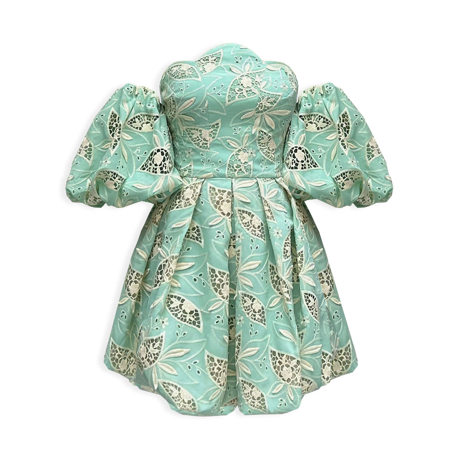 Copurs Women's Blue Alexandra Dress - Mint In Blue