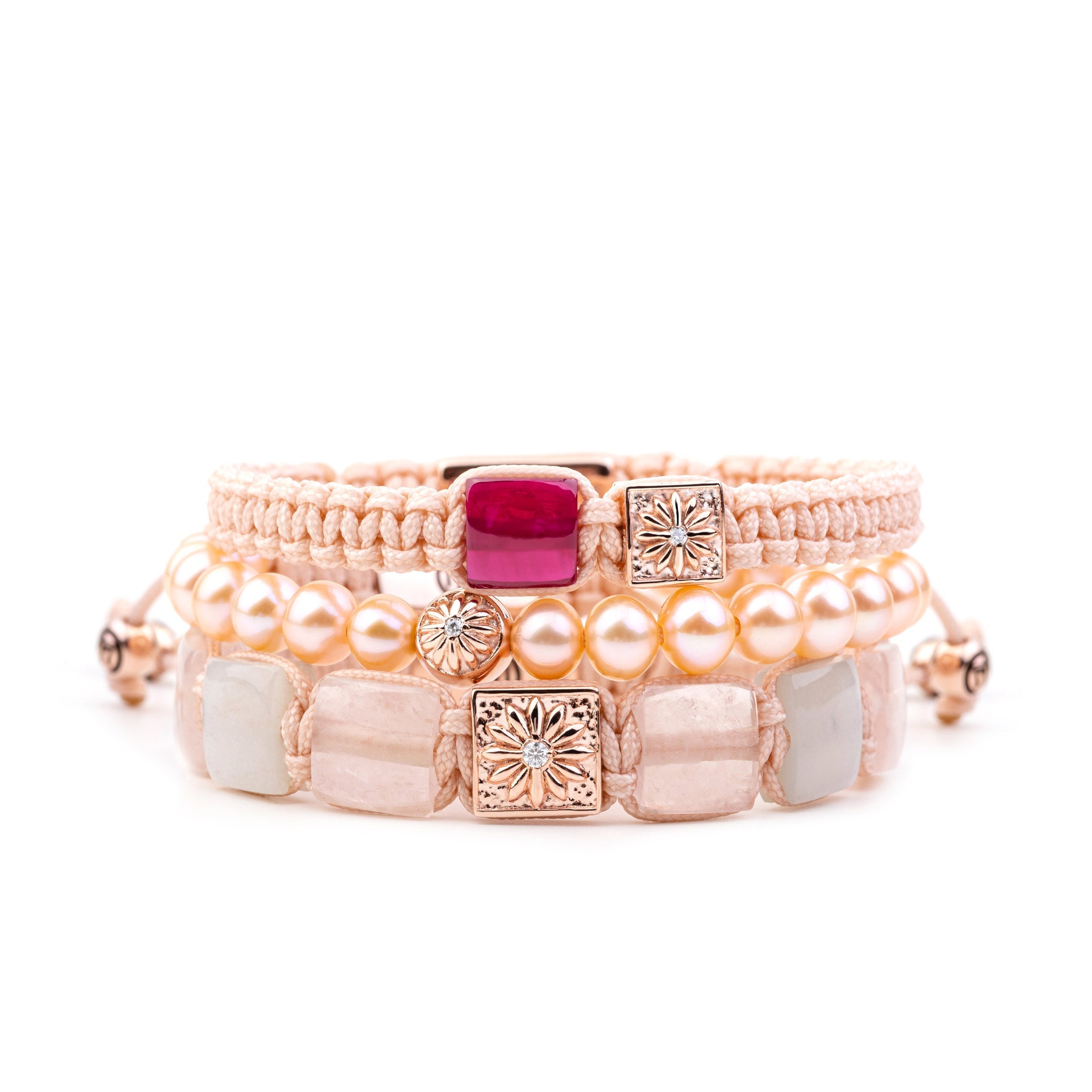 Mahigan Women's White / Red / Pink The Sakura Stack