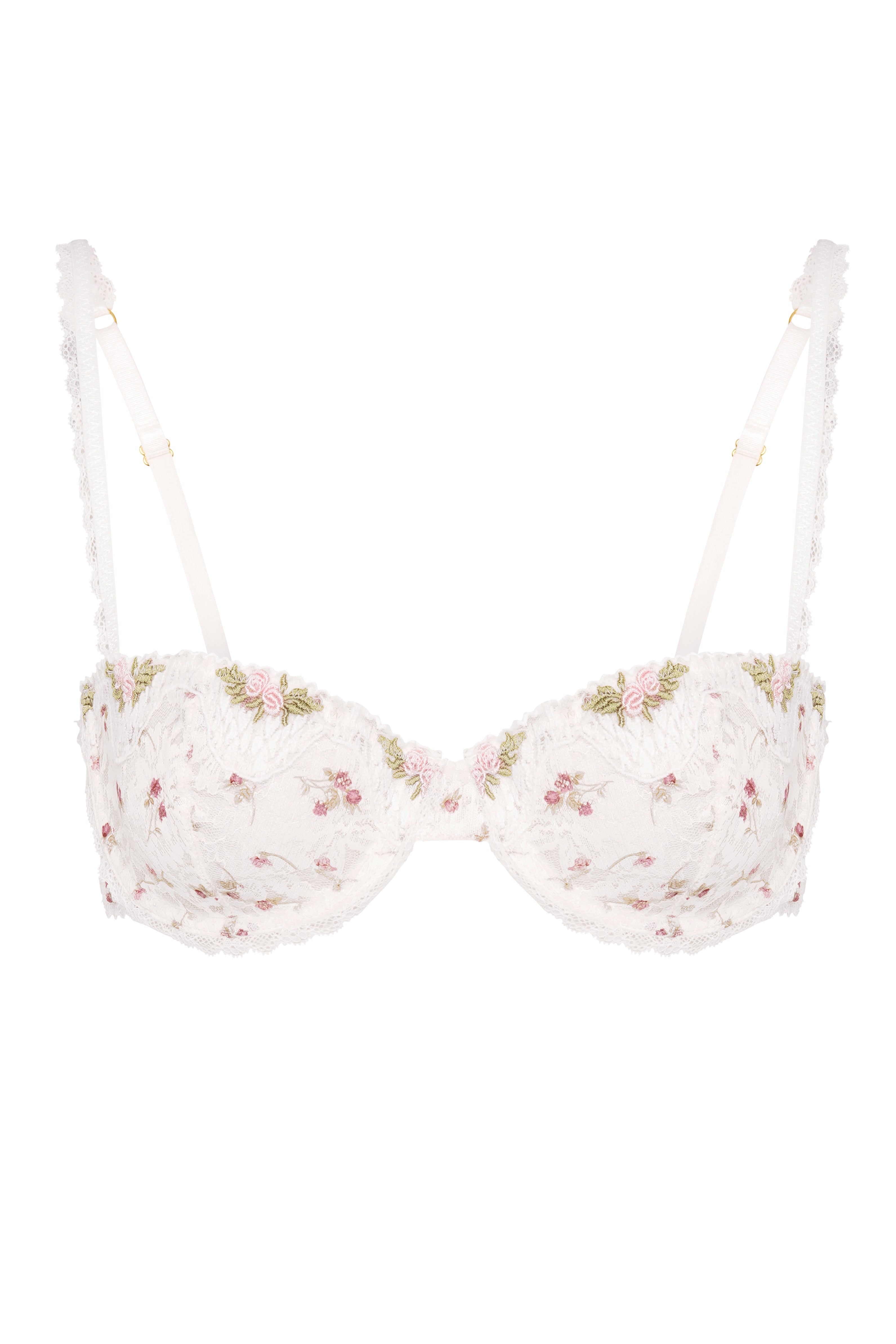Women's White Margot - Bra | 32A | Wild Lovers London