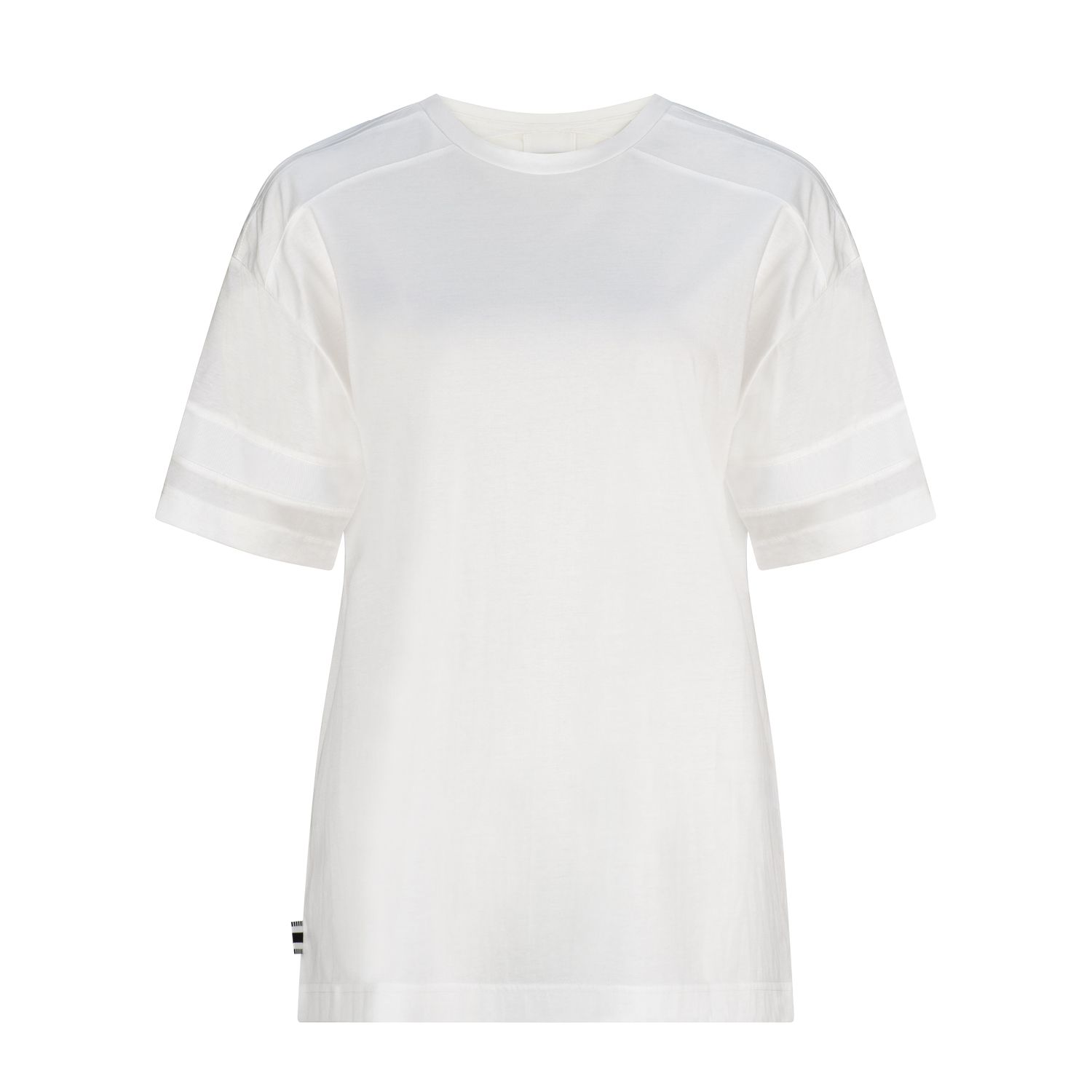 Women’s White Dash Tee - Ice Cream Extra Small Dref by D