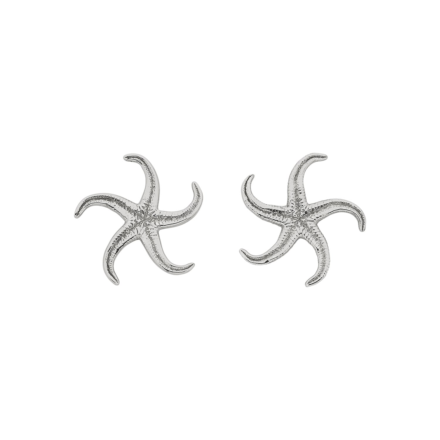Zoe And Morgan Women's Starfish Earrings Silver In Silver