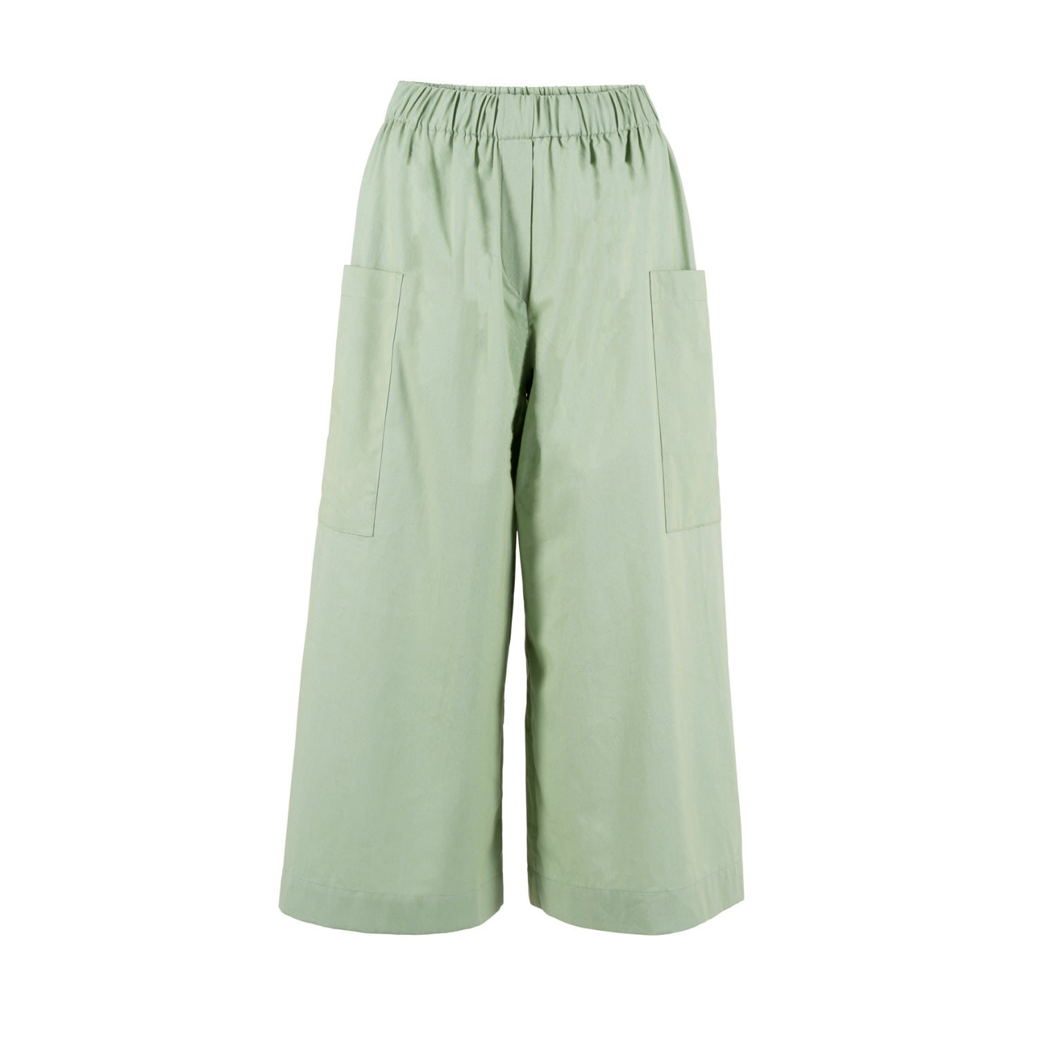 Solai Women's Green Mint Garden Culottes In Green