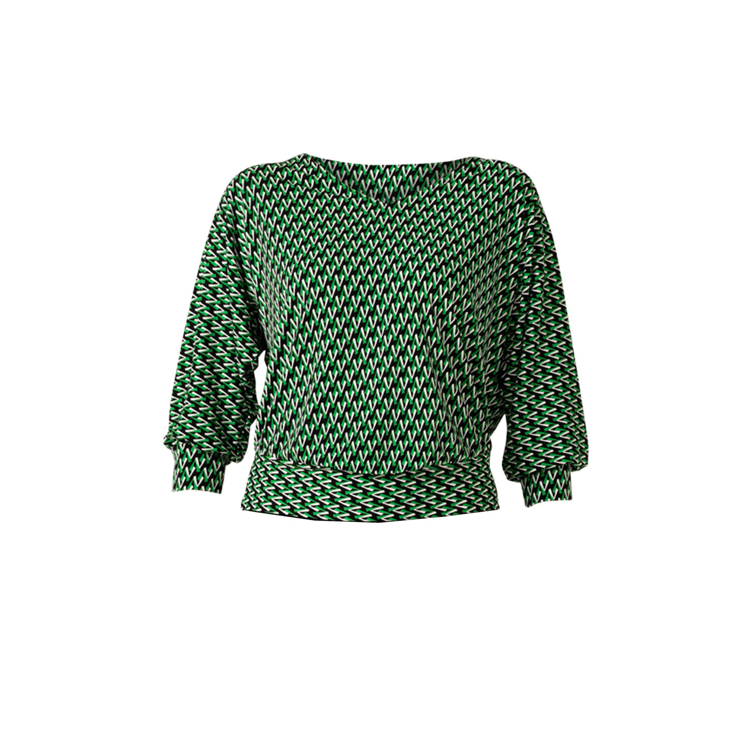 Women’s Green Bertie Top Large Sacha Drake