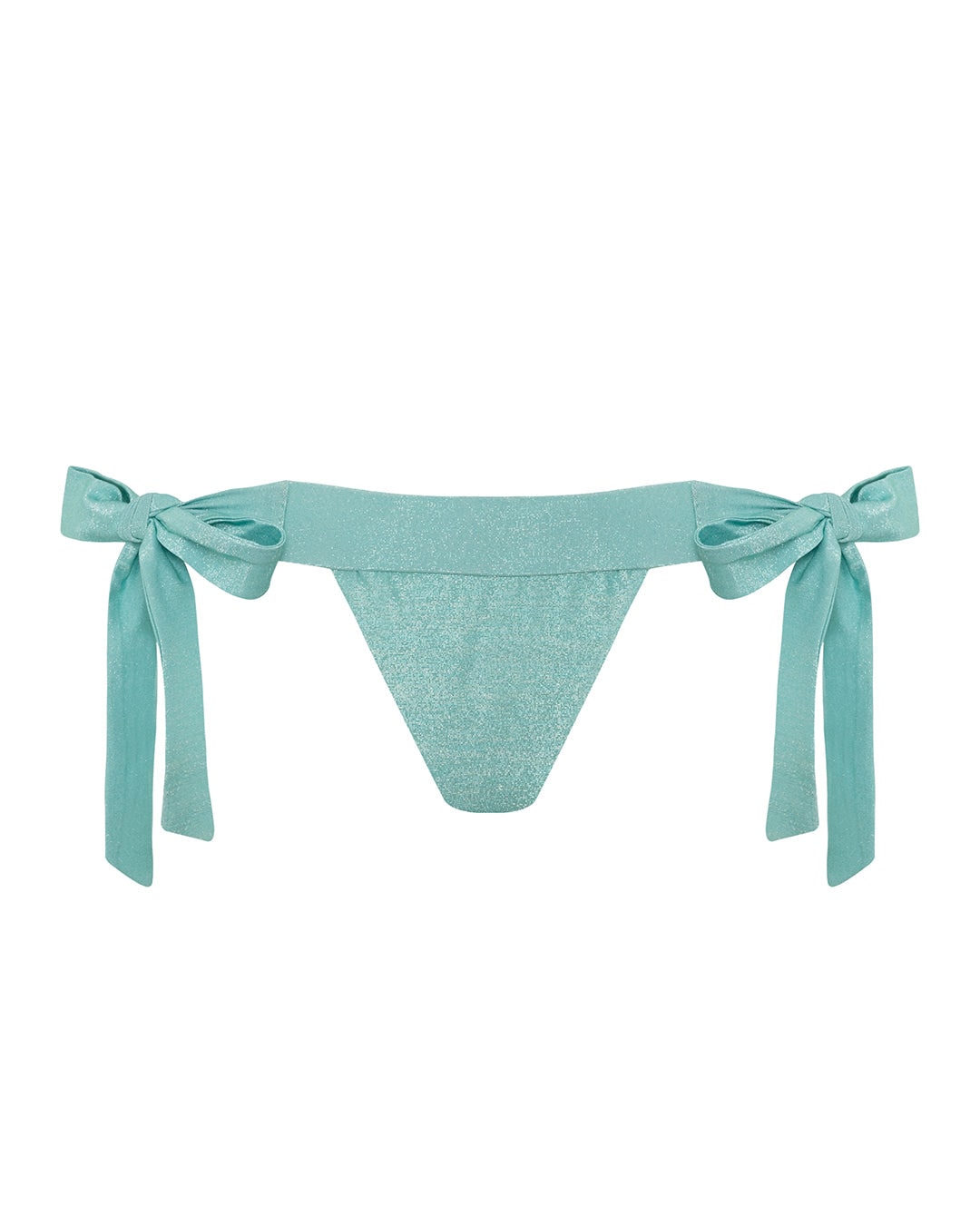 Leyla Maya Women's Natasha Thong Bikini Knickers - Mint Green In Blue