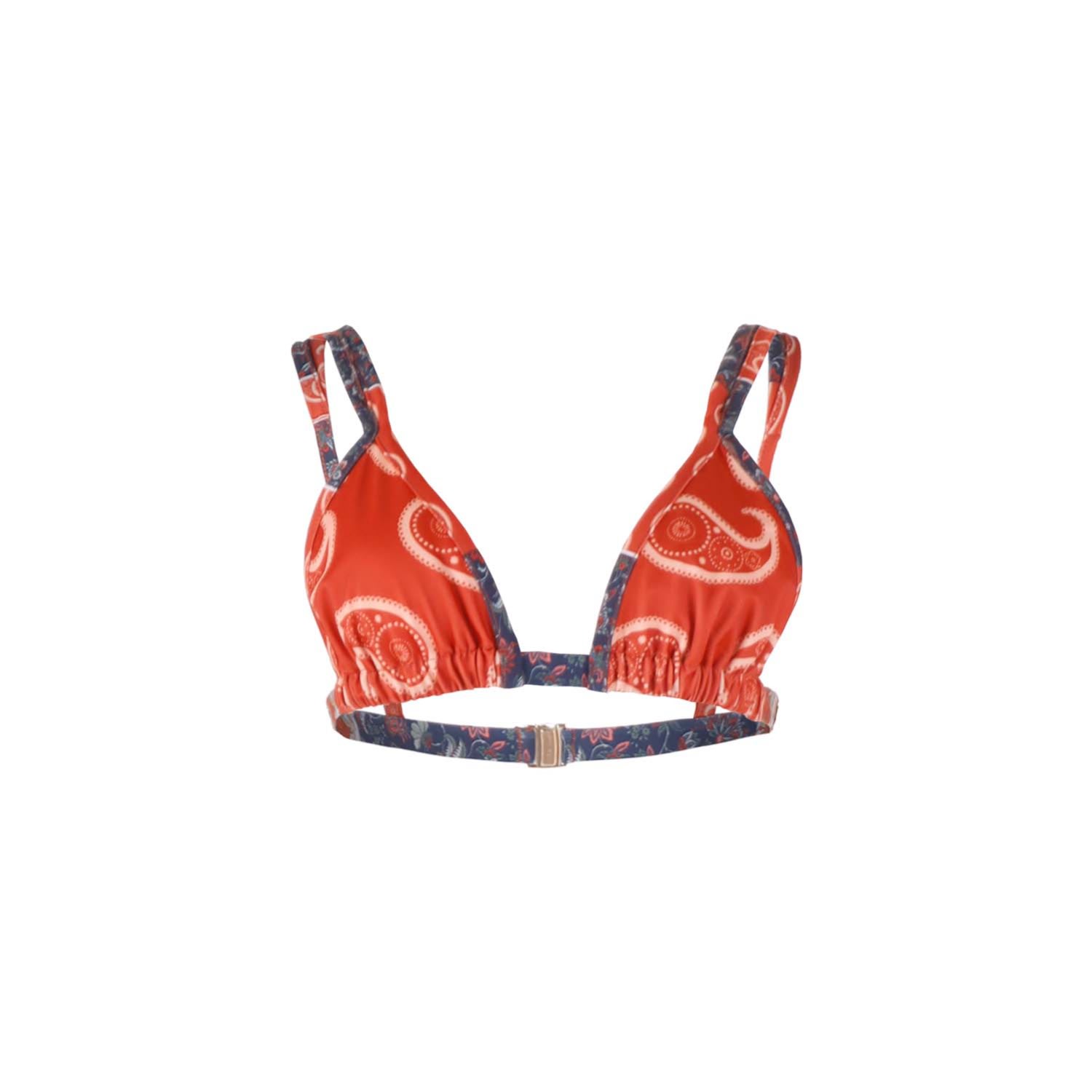Morrato Bali Women's Red Janan Bikini Top Soraya Molten Lava In Red