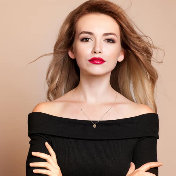 Latelita London Hamsa Hand Necklace Rosegold In Gold