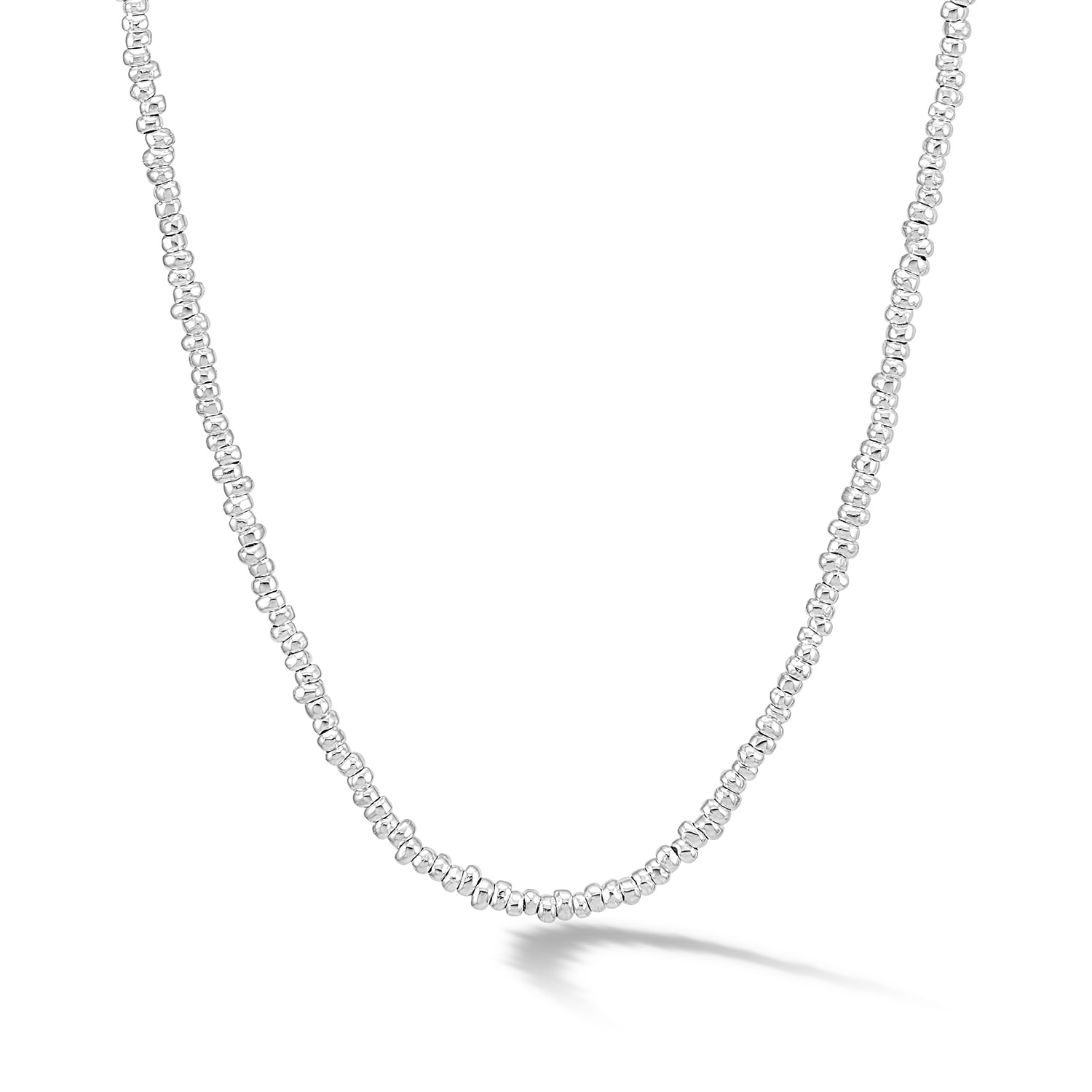 Dower & Hall Women's Signature Small Nugget Necklace In Silver In Silver