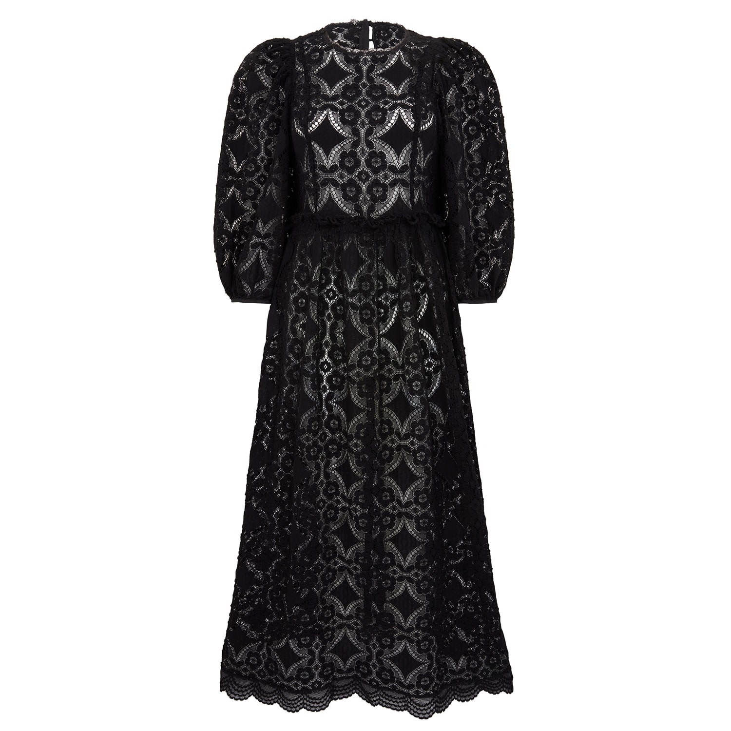Lisa The Label Women's Black Valentine Heart Dress In Black