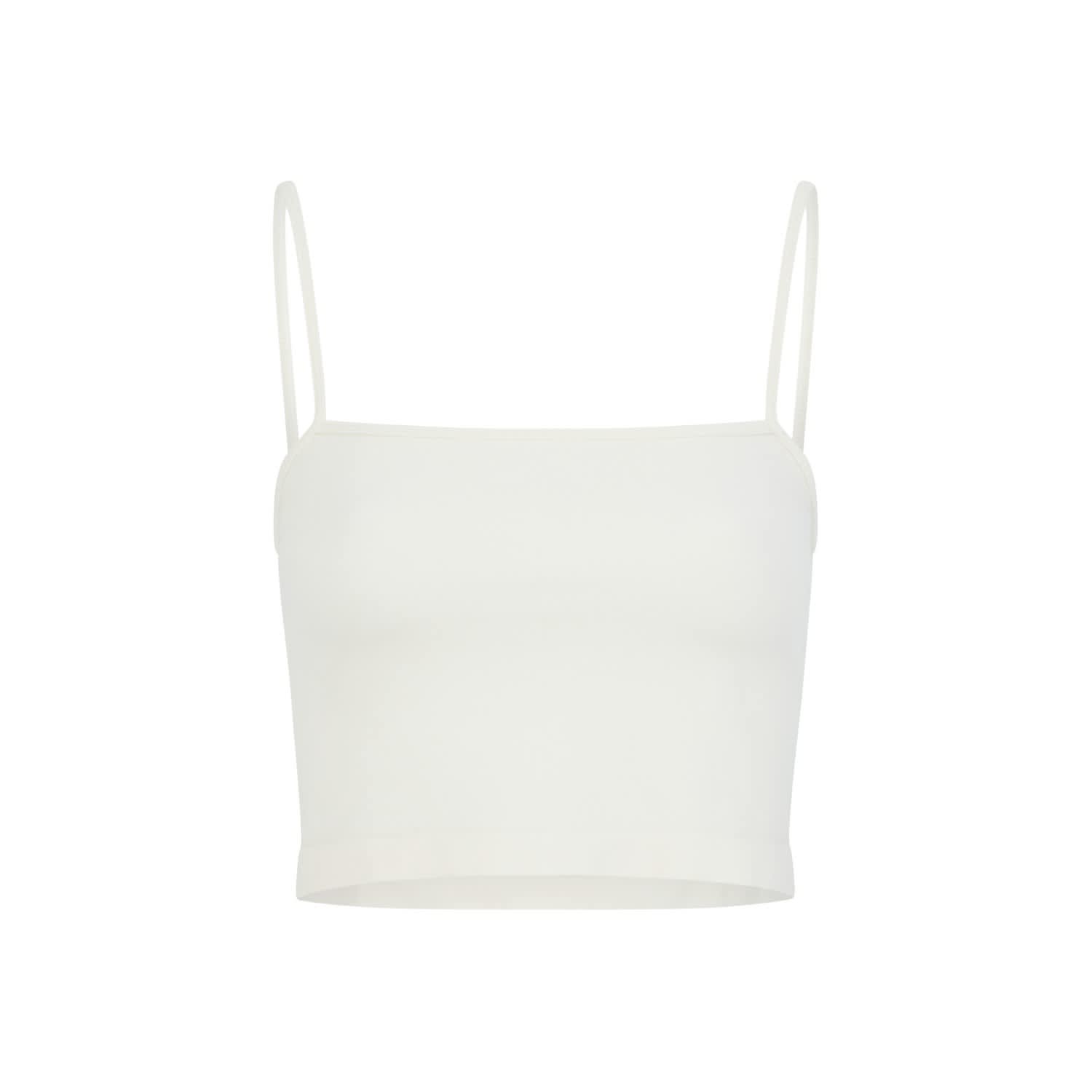 Lucia Bamboo Cami - White