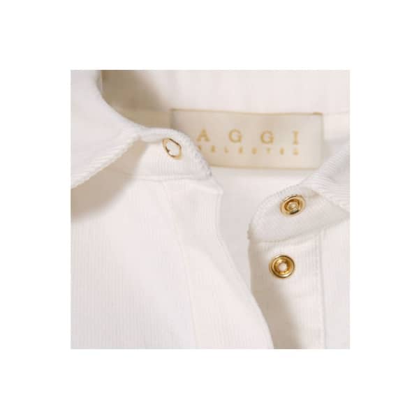Aggi By Halewski Fany Whisper White Blouse In White