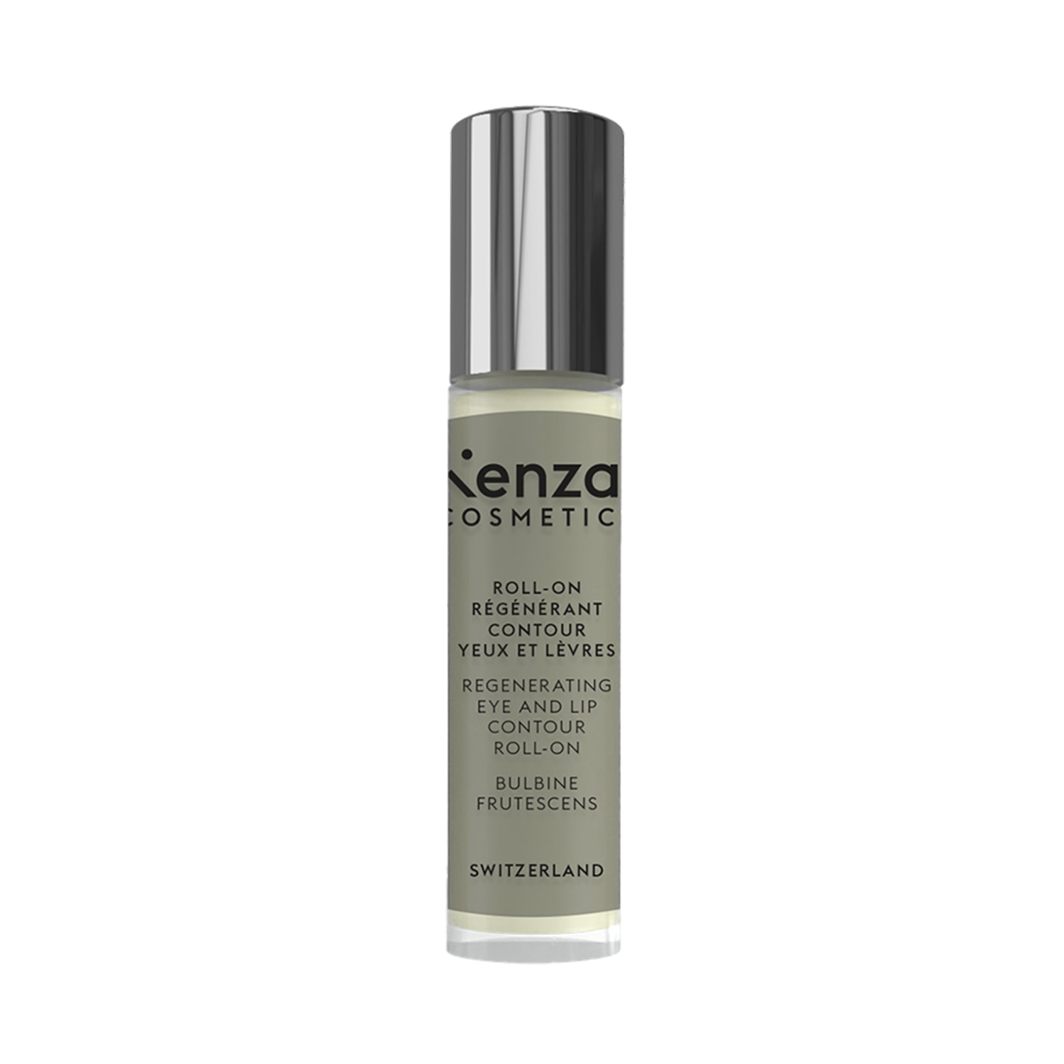 Kenzai Cosmetics Grey Regenerating Eye And Lip Contour Roll-on - Men In Grey