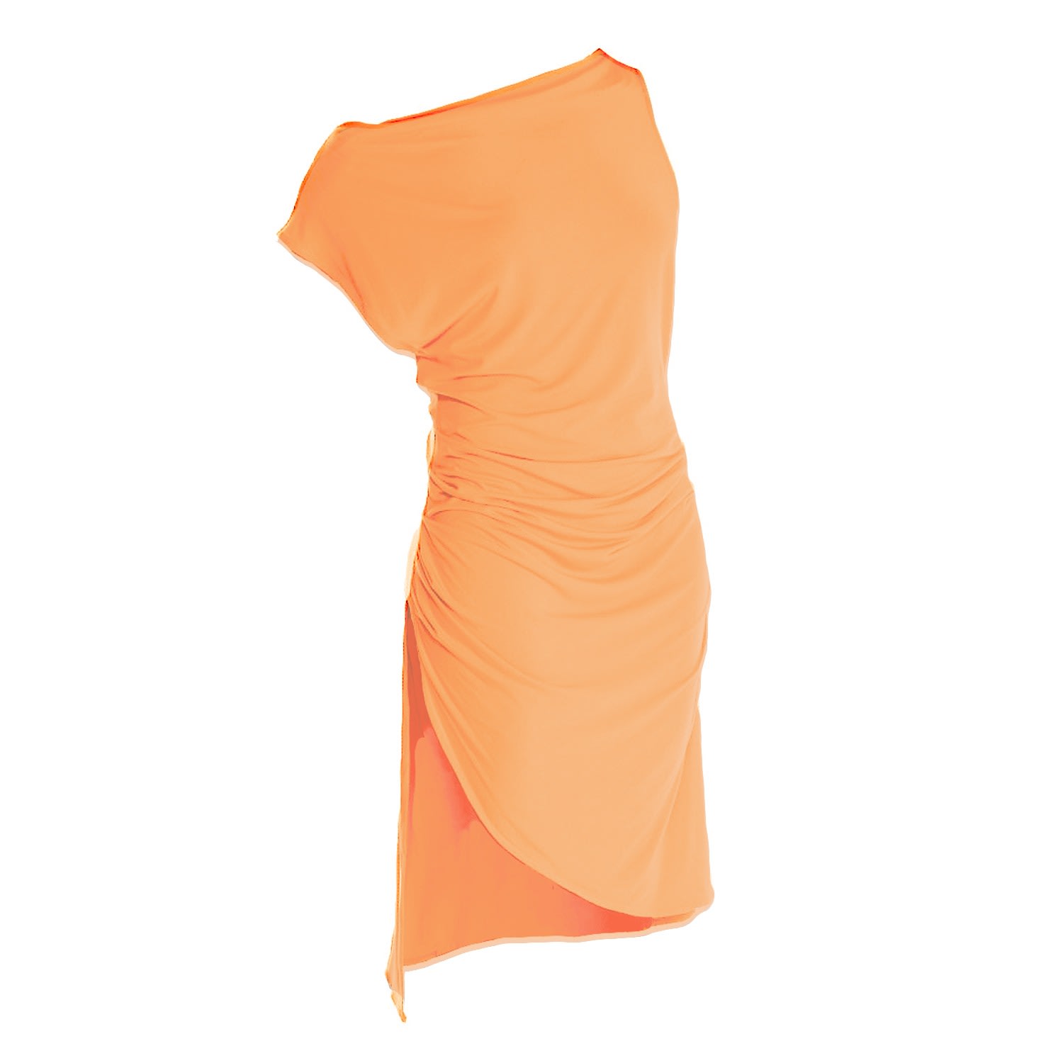 Women's Orange Estelle Dress - Clay | Extra Large | Carlton Jones