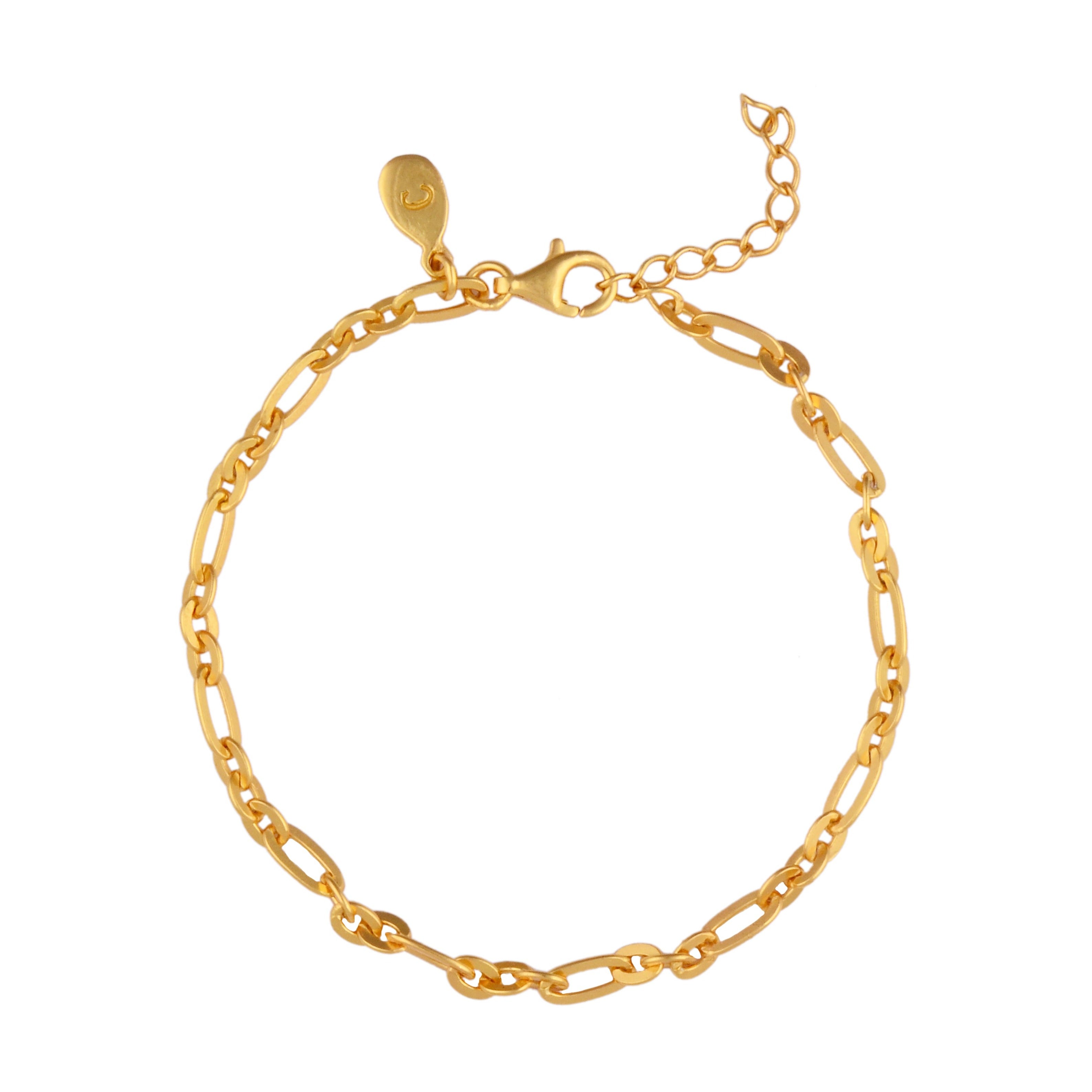 Women’s Canggu Chain Gold Vermeil Bracelet Cantik by Camilla